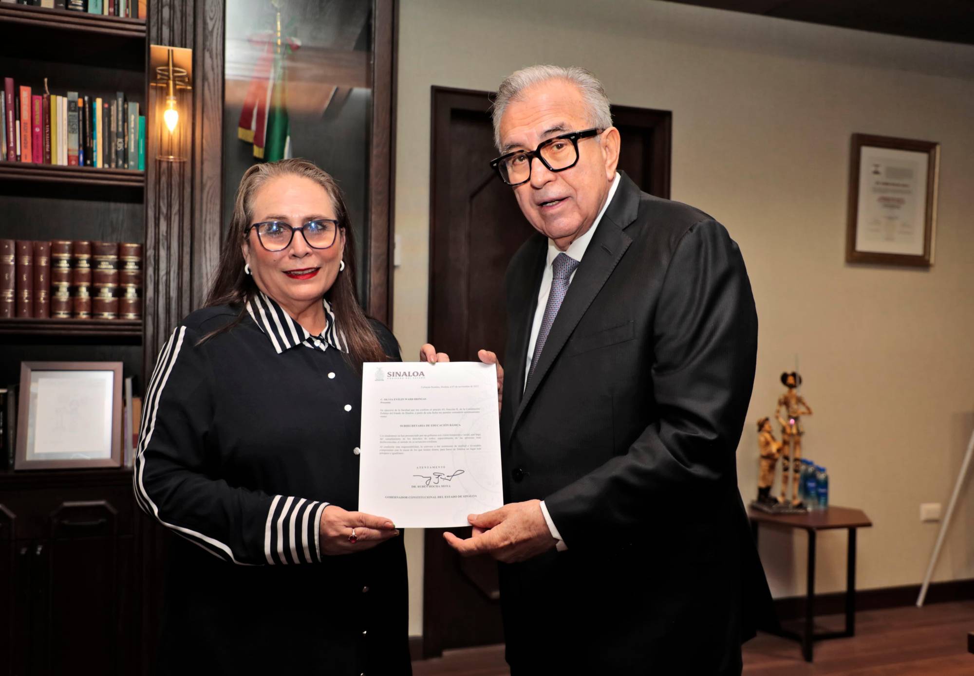 $!Rocha Moya designa a nueva Subsecretaria de Educación Básica en Sinaloa