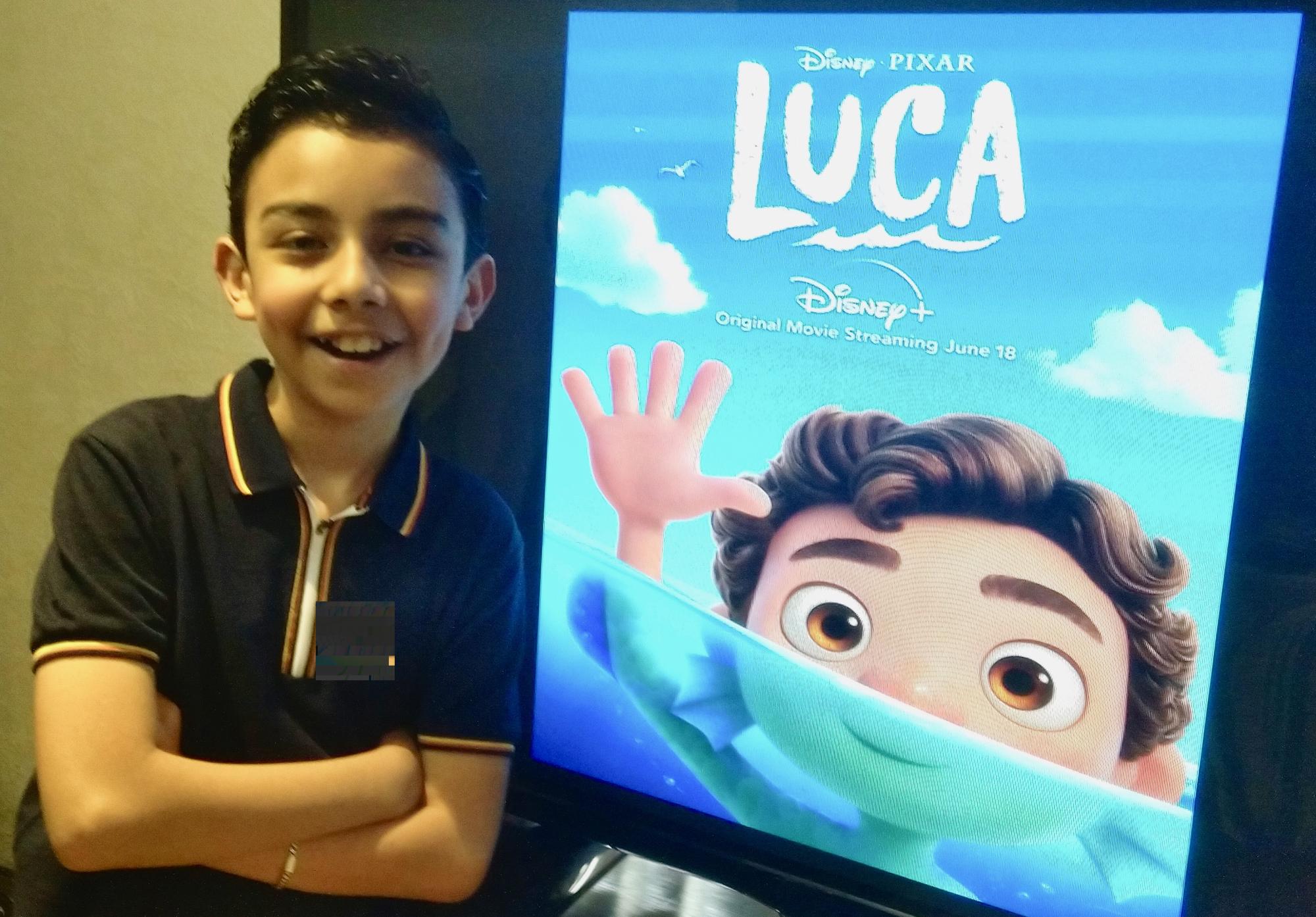 $!El sinaloense Sebastián Albavera presta su voz a ‘Luca’ en cinta de Disney y Pixar