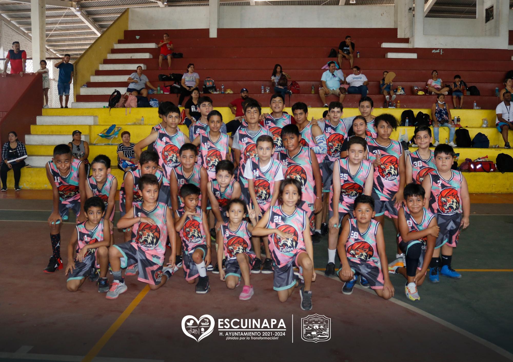 $!Inauguran el Primer Festival de Básquetbol Mixto 2022 en Escuinapa