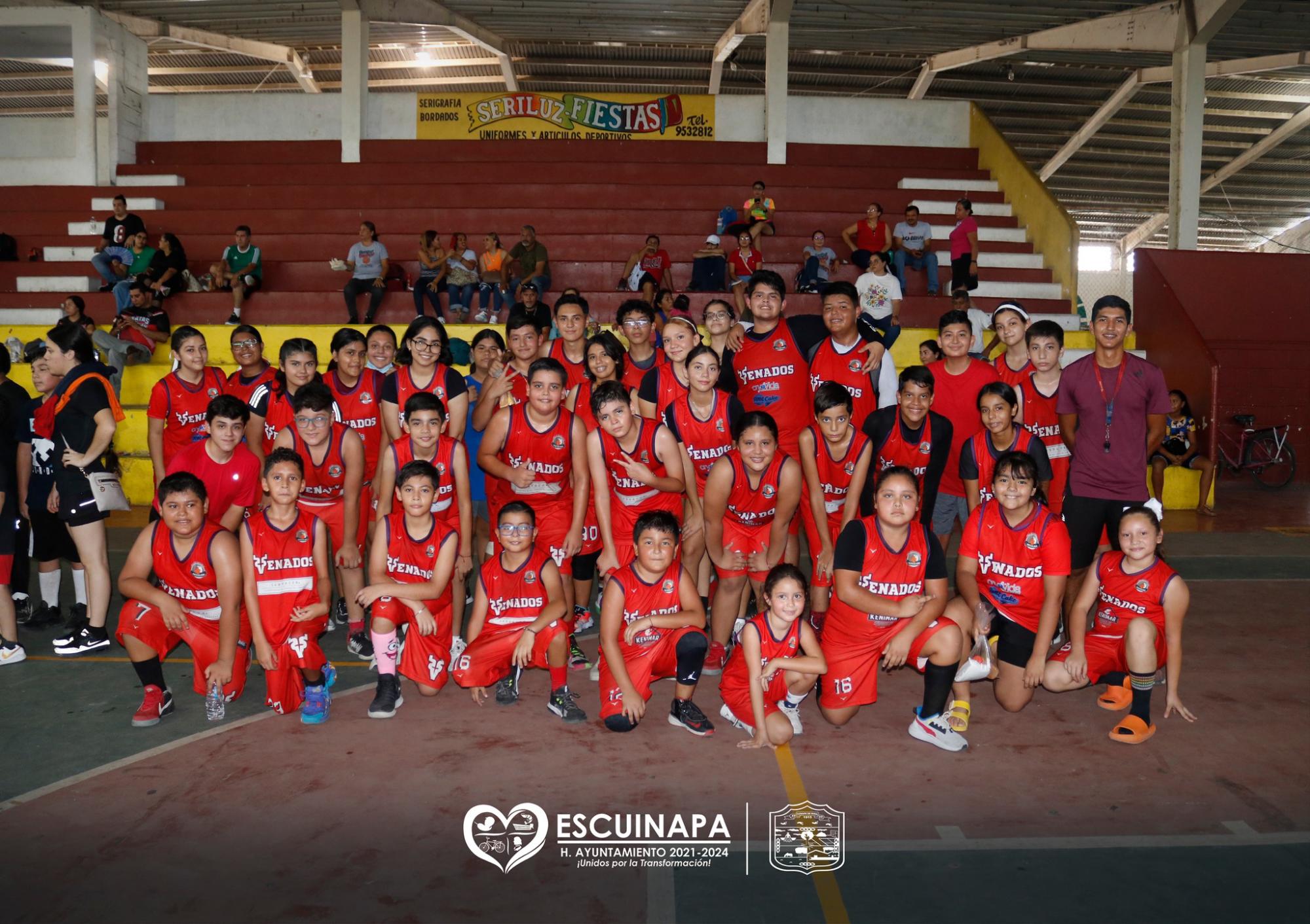 $!Inauguran el Primer Festival de Básquetbol Mixto 2022 en Escuinapa