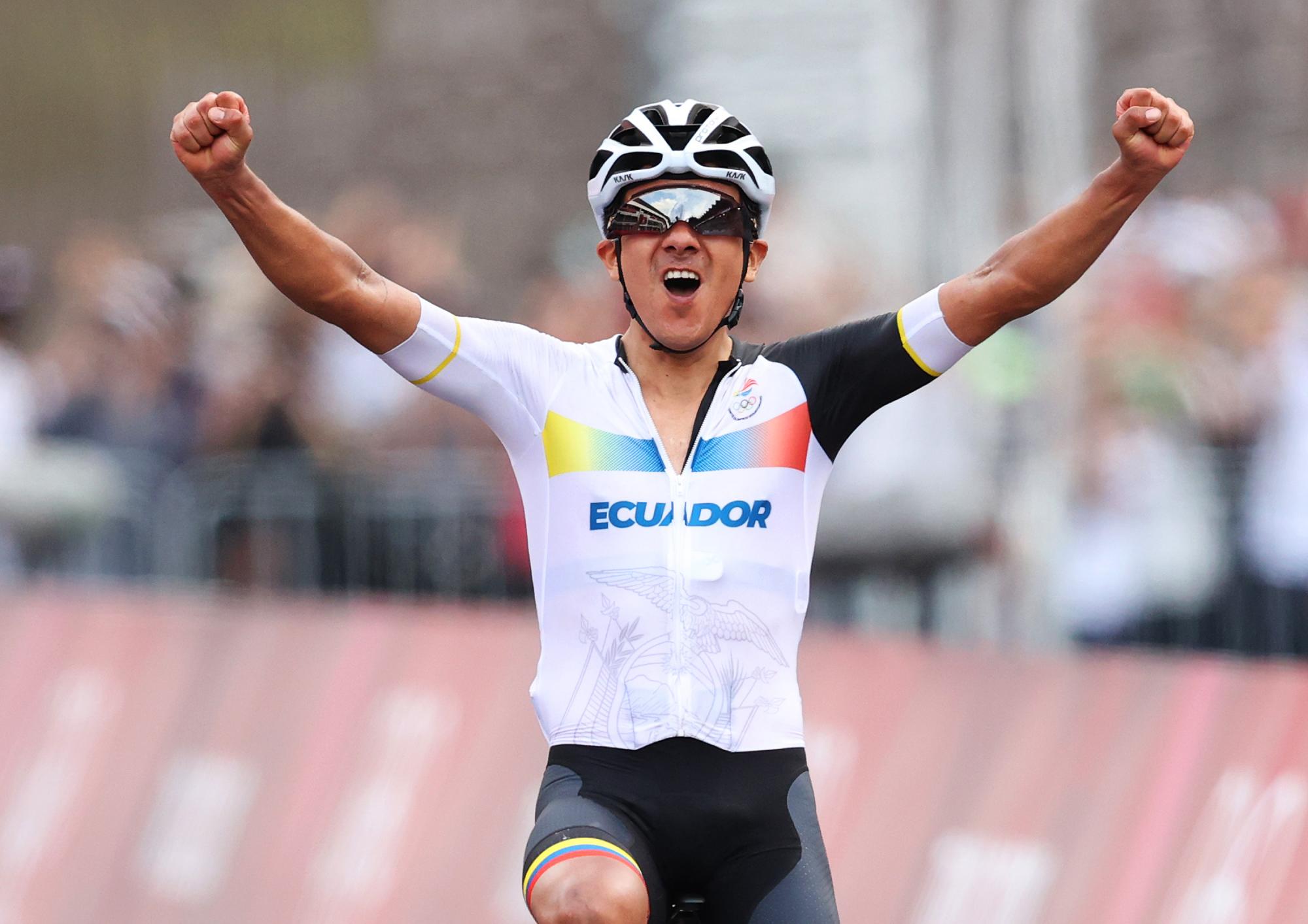 $!El campeón olímpico Richard Carapaz montará una bicicleta dorada en la Vuelta a España