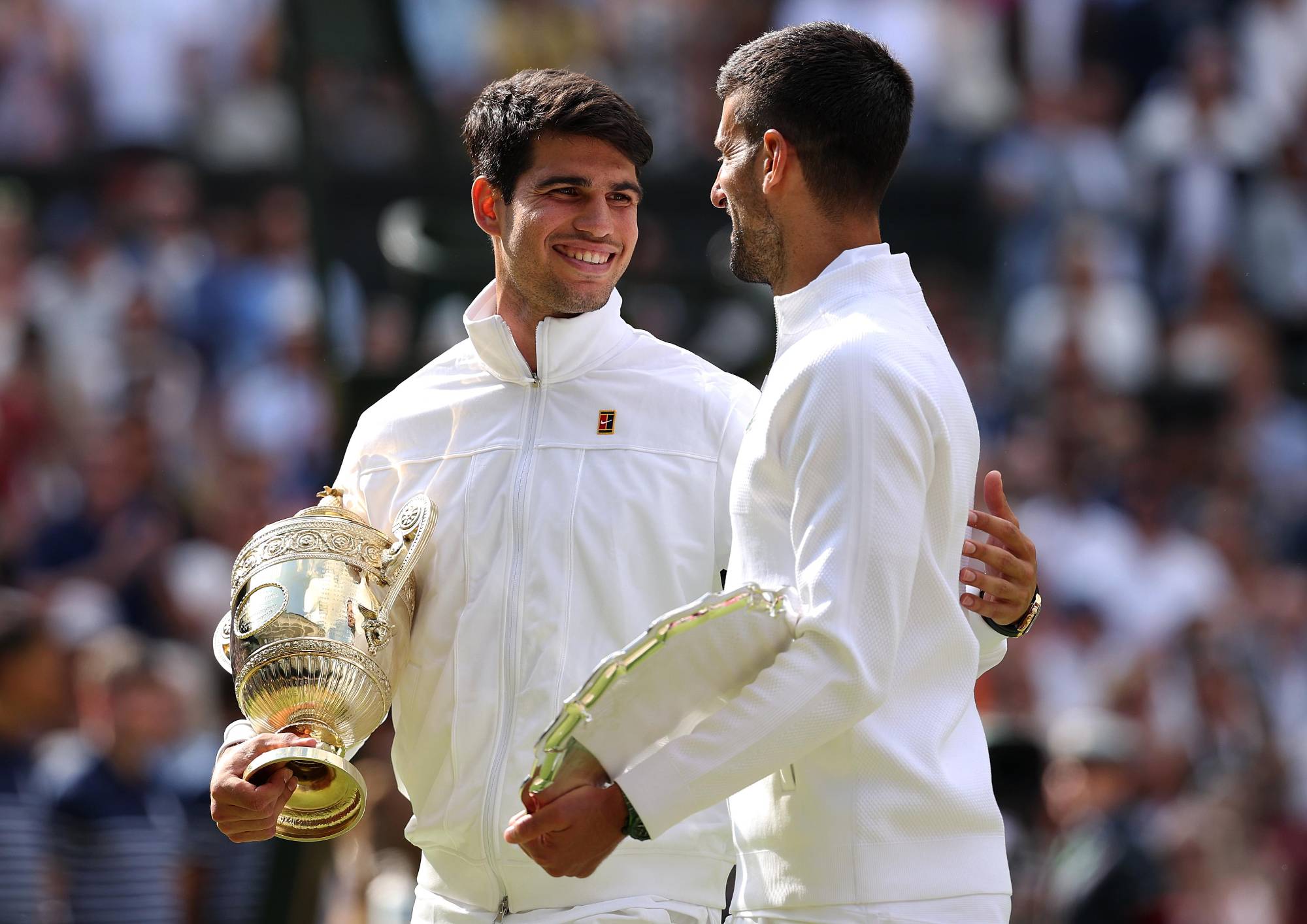 $!Alcaraz debuta con Fognini; Sinner y Djokovic comparten lado del cuadro en Wimbledon