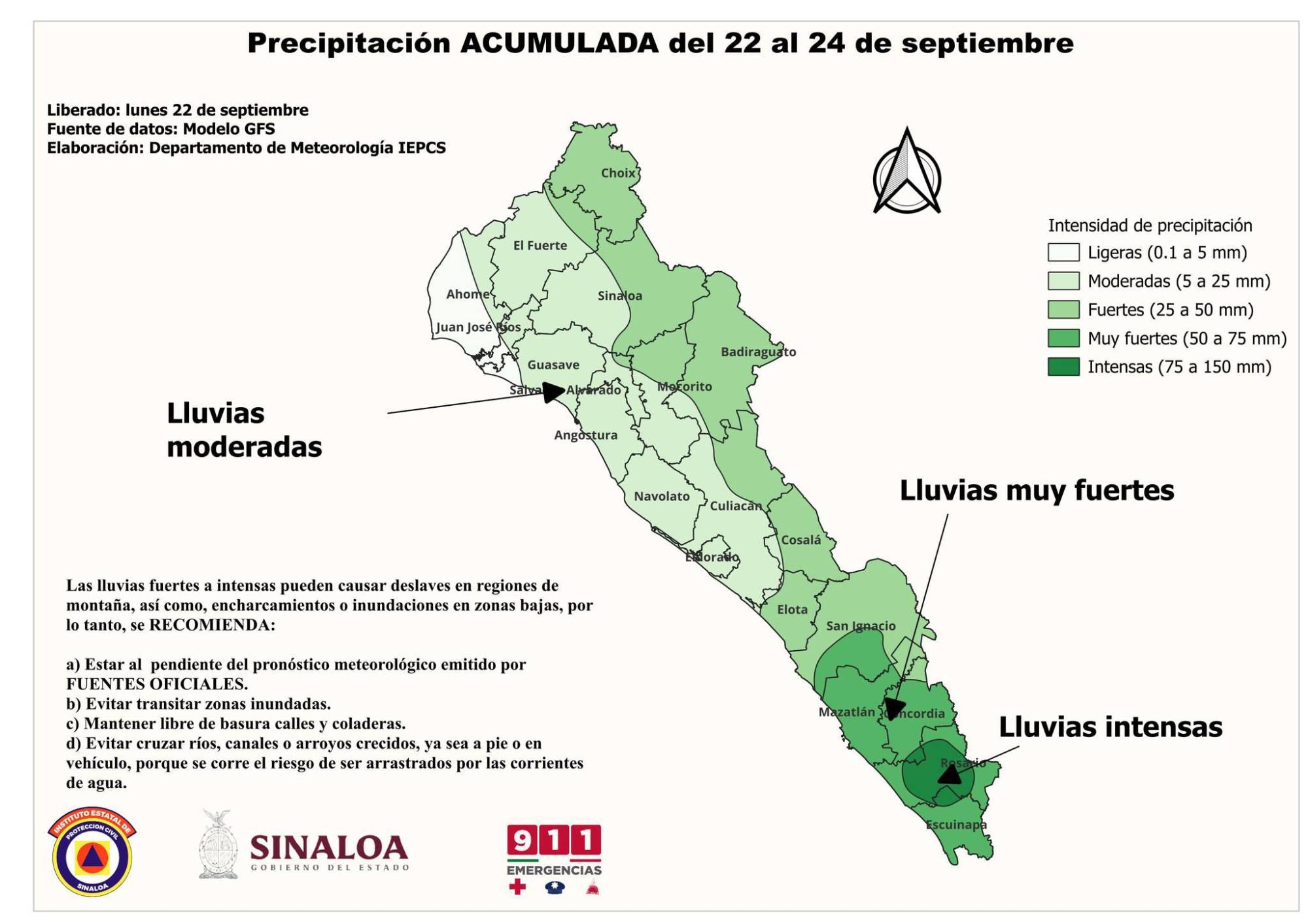 $!Se fortalece tormenta tropical Narda en el Pacífico; prevén lluvias para Sinaloa