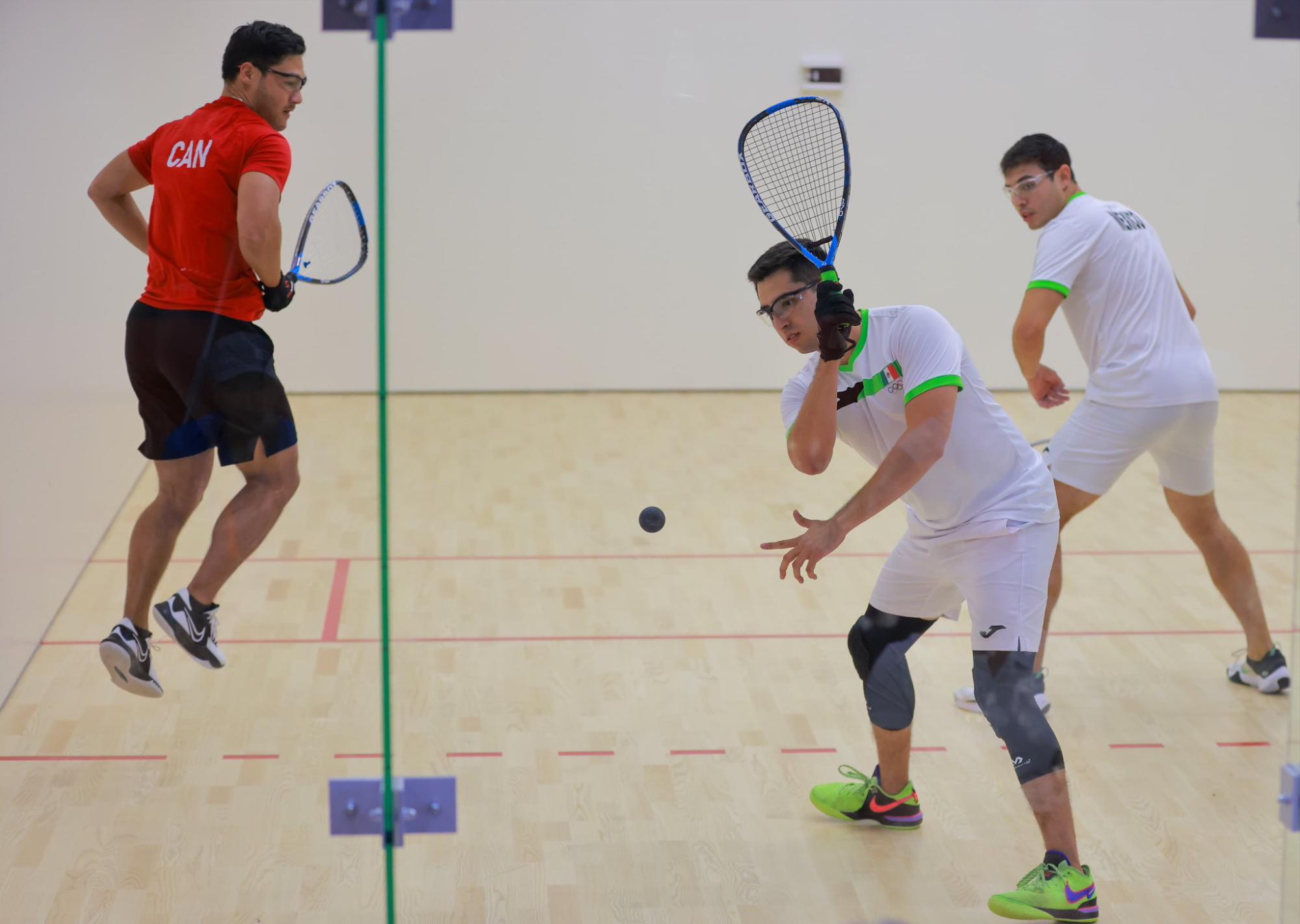 $!México revalida en Santiago 2023 el oro en dobles masculino en rácquetbol