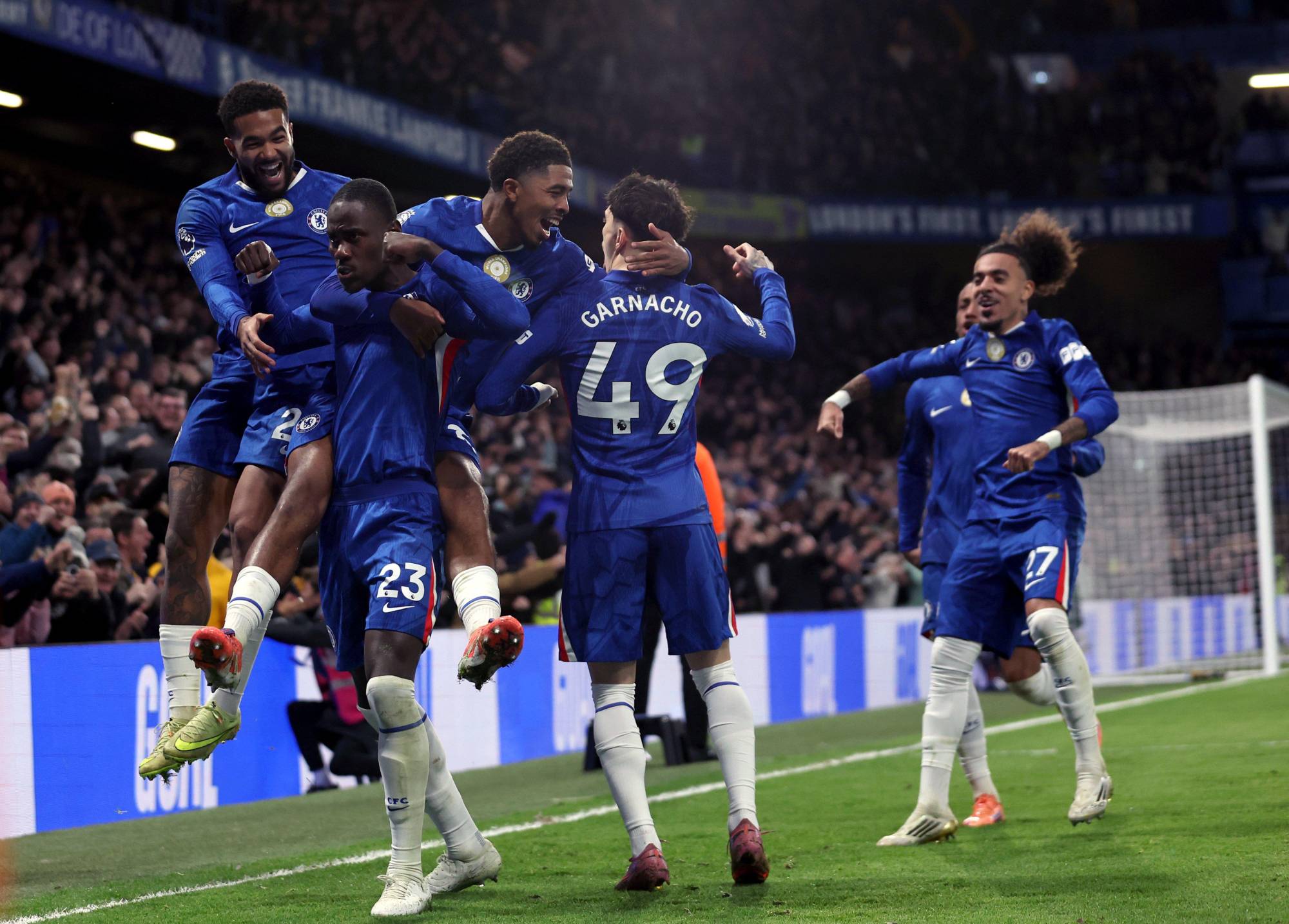 $!Chelsea y Arsenal firman empate de alta tensión en Stamford Bridge