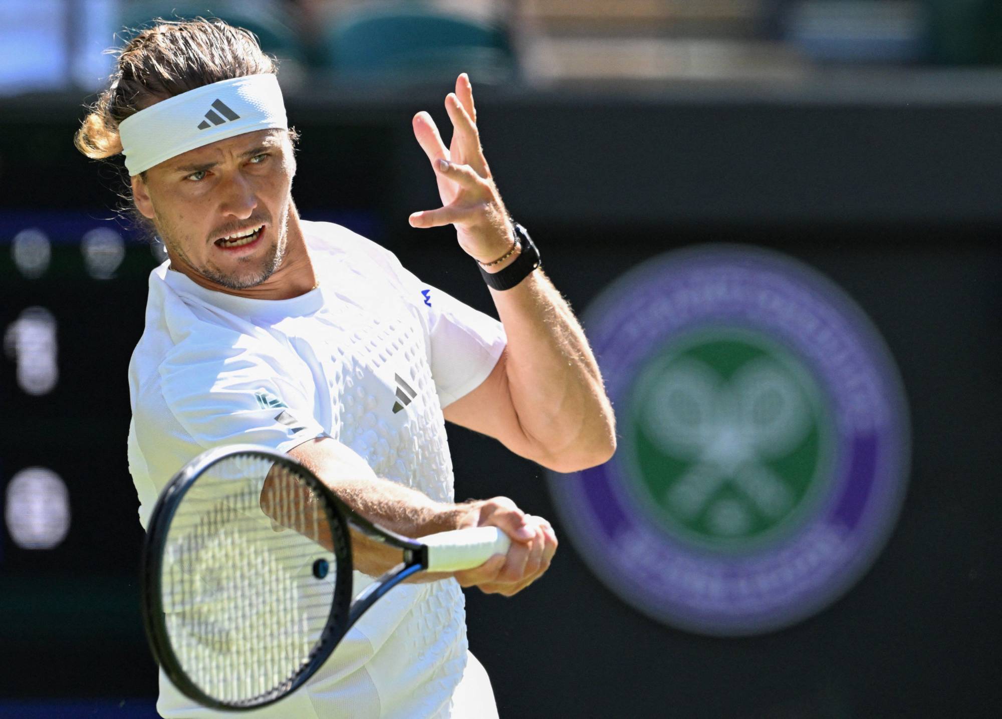$!Zverev se luce ante Girón e iguala su mejor marca en Wimbledon