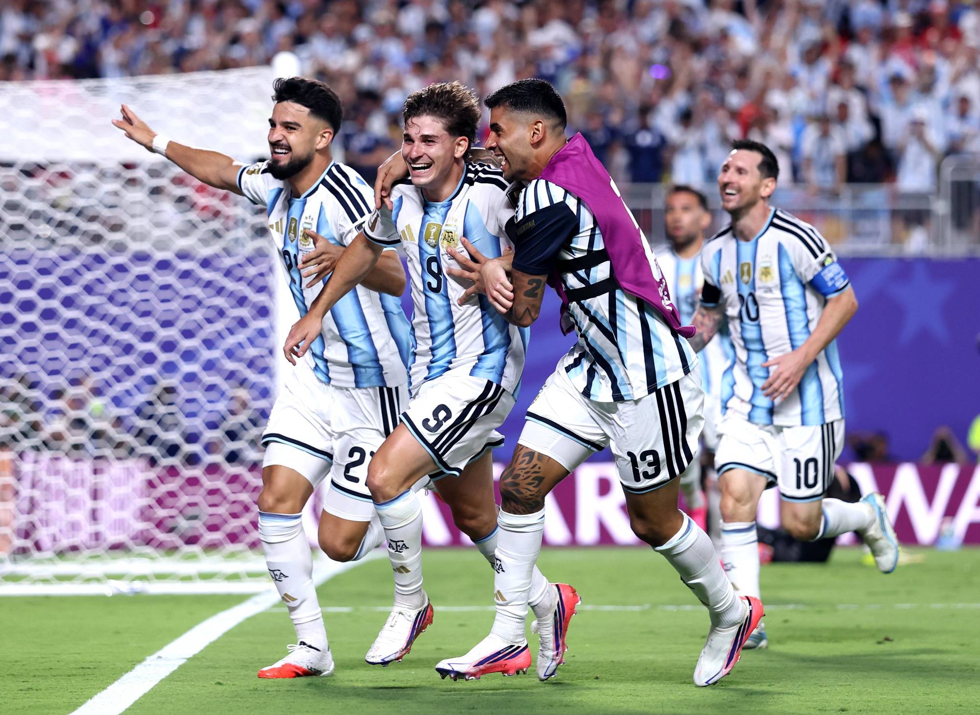 $!Julián Álvarez reconoce el sufrimiento de Argentina: ‘Preferíamos ganarlo antes’