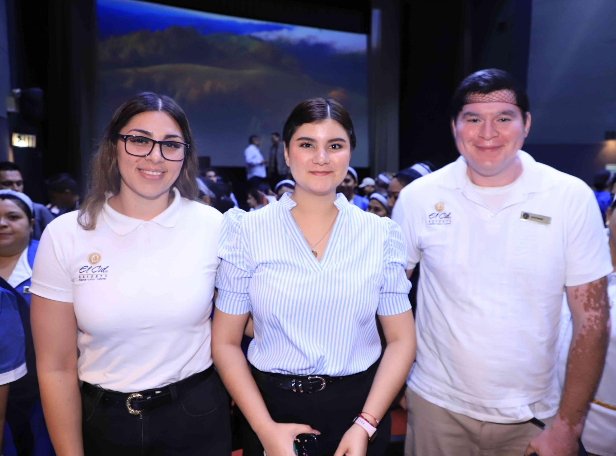 $!Dubbe Ramírez, Maricelle Vizcarra y Cristiano Orlando Aguilar.