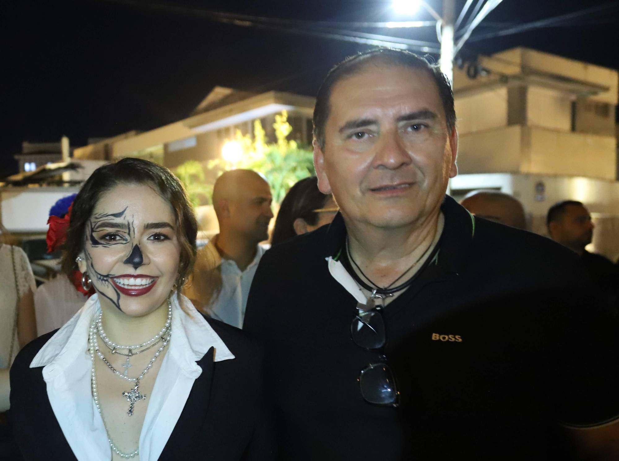 $!Perla García Santander junto a su papá Óscar García Osuna.