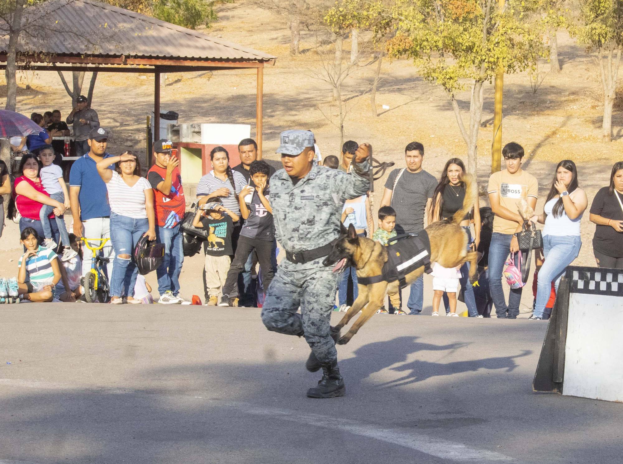 $!La Guardia Nacional participó en dinámicas.
