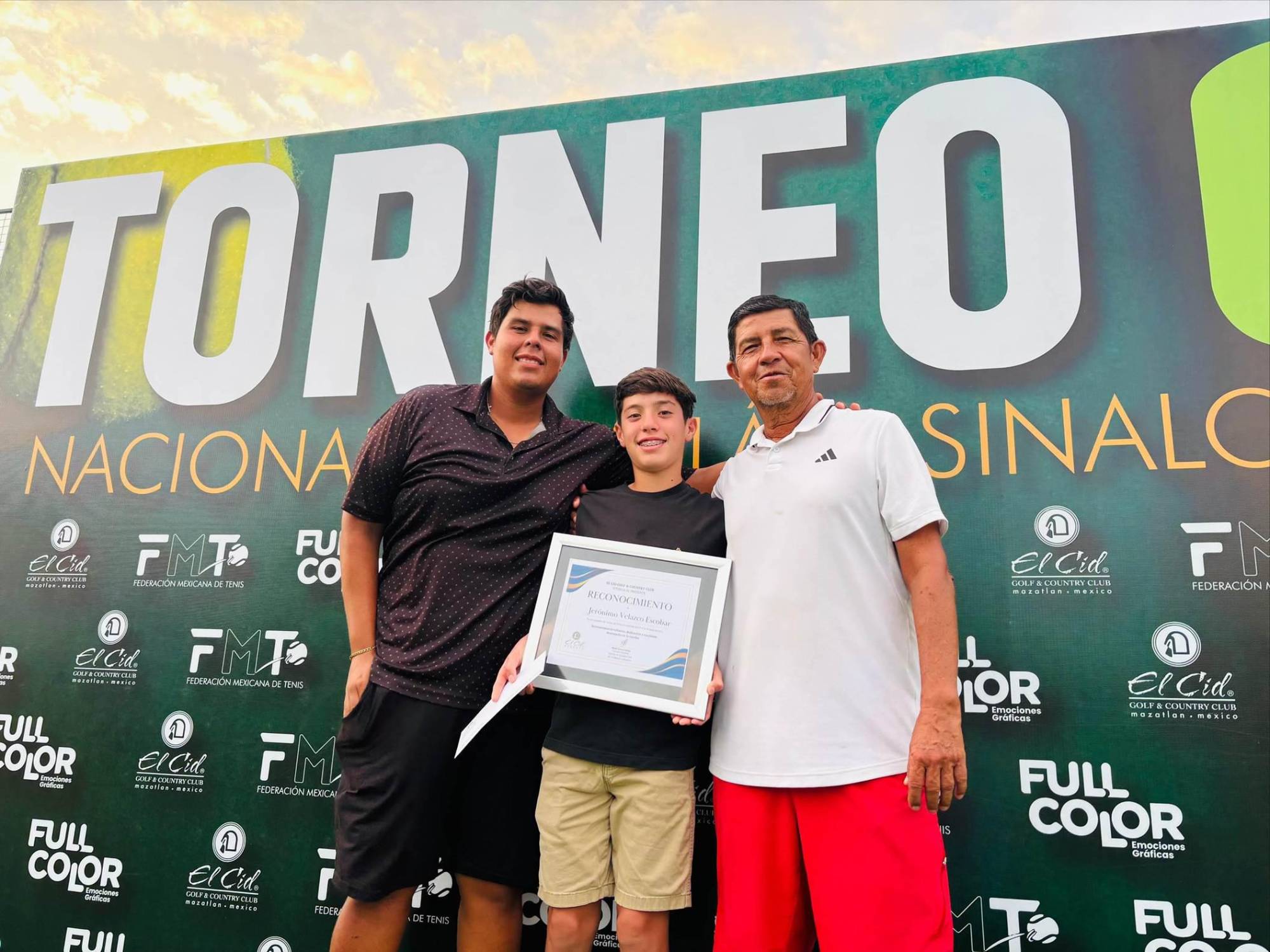 $!Reconocen a Jerónimo Velazco por su destacada actuación en Torneo Nacional G2 Sinaloa 2025