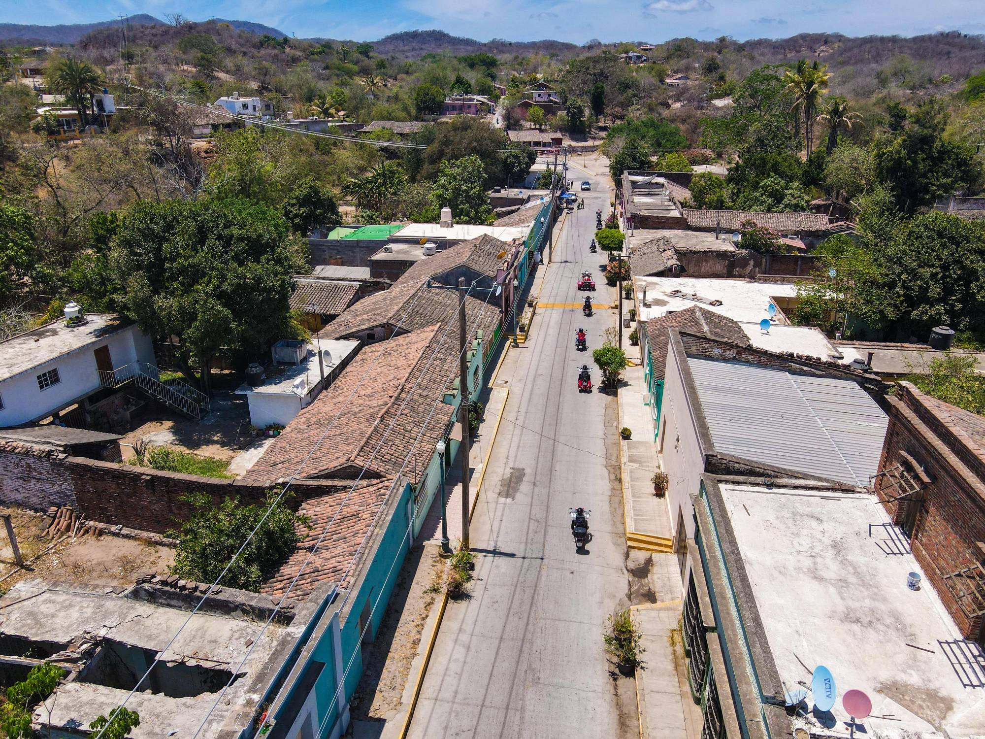 $!Disfrutan decenas de bikers de la tradicional rodada regional a La Noria