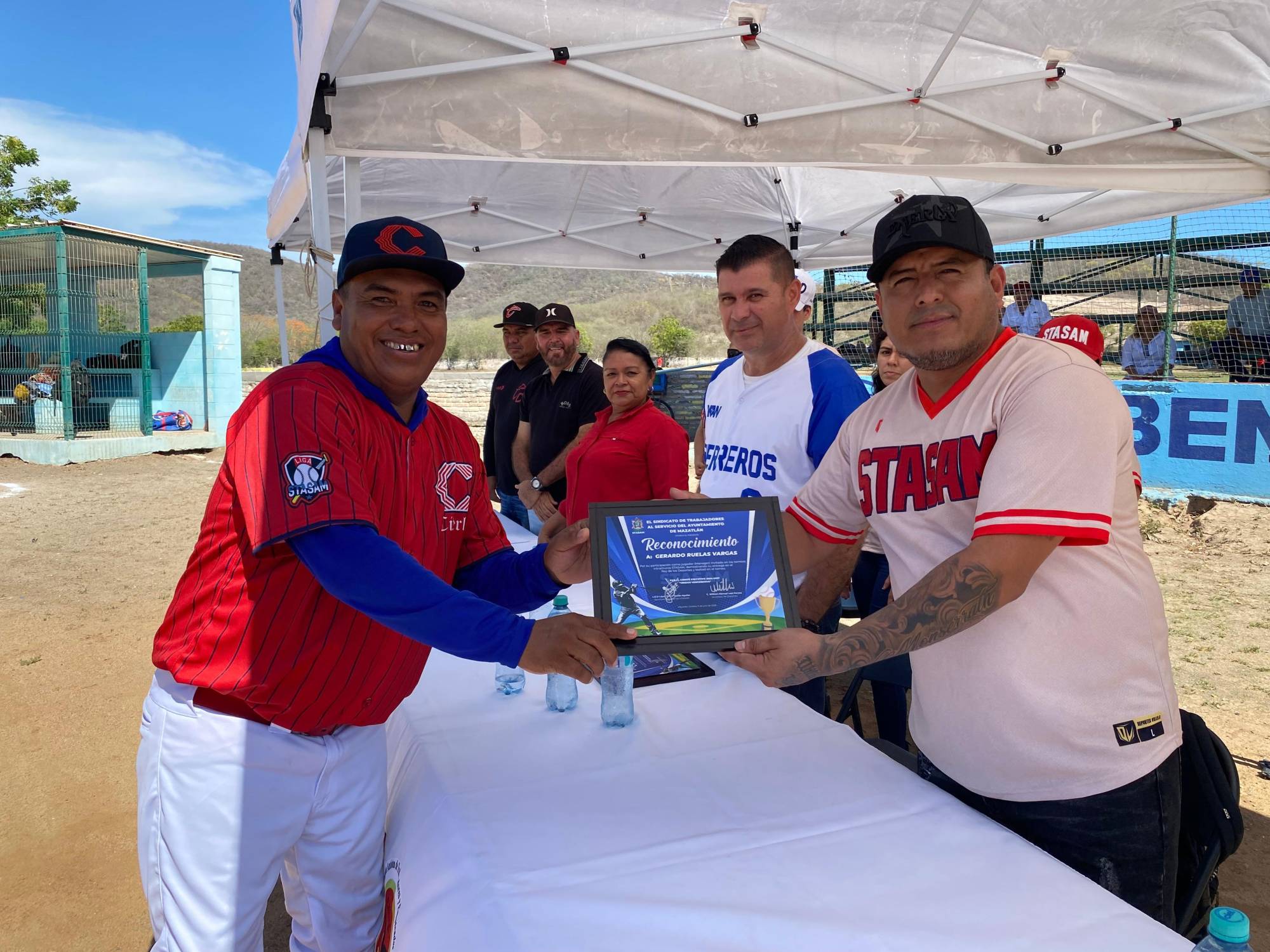 $!Cantan playball peloteros del STASAM