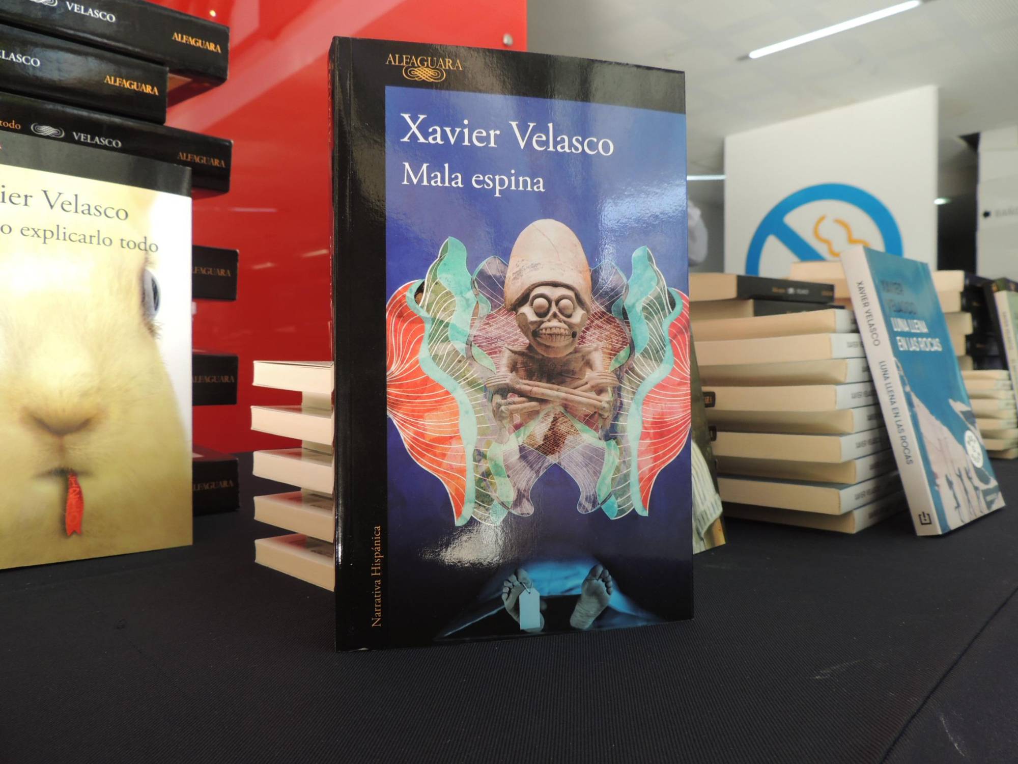 $!Mala Espina, el más reciente libro del escritor Xavier Velasco.
