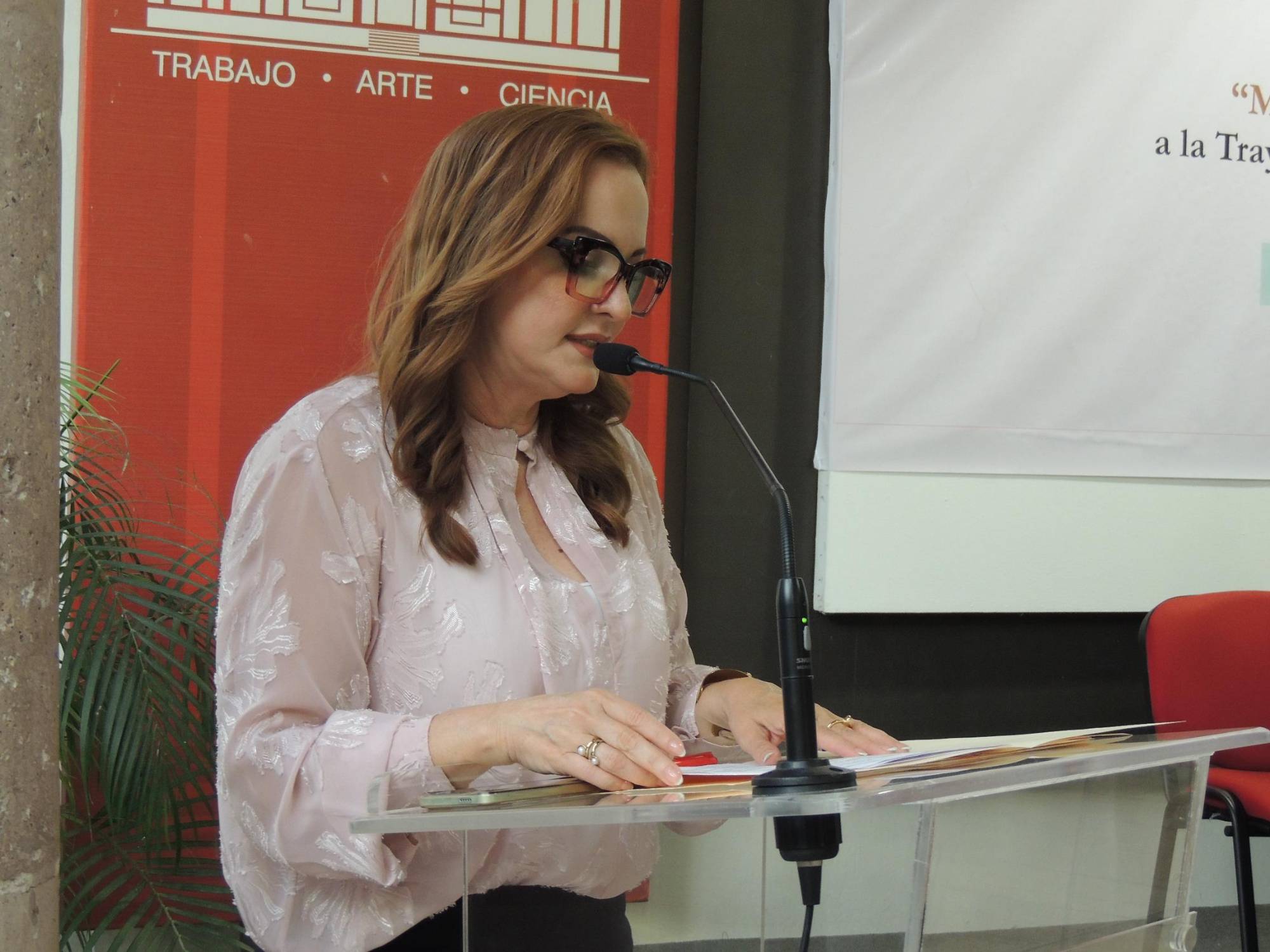 $!Elisa Pérez Garmendia, presidenta de la Asociación de Comunicadoras.