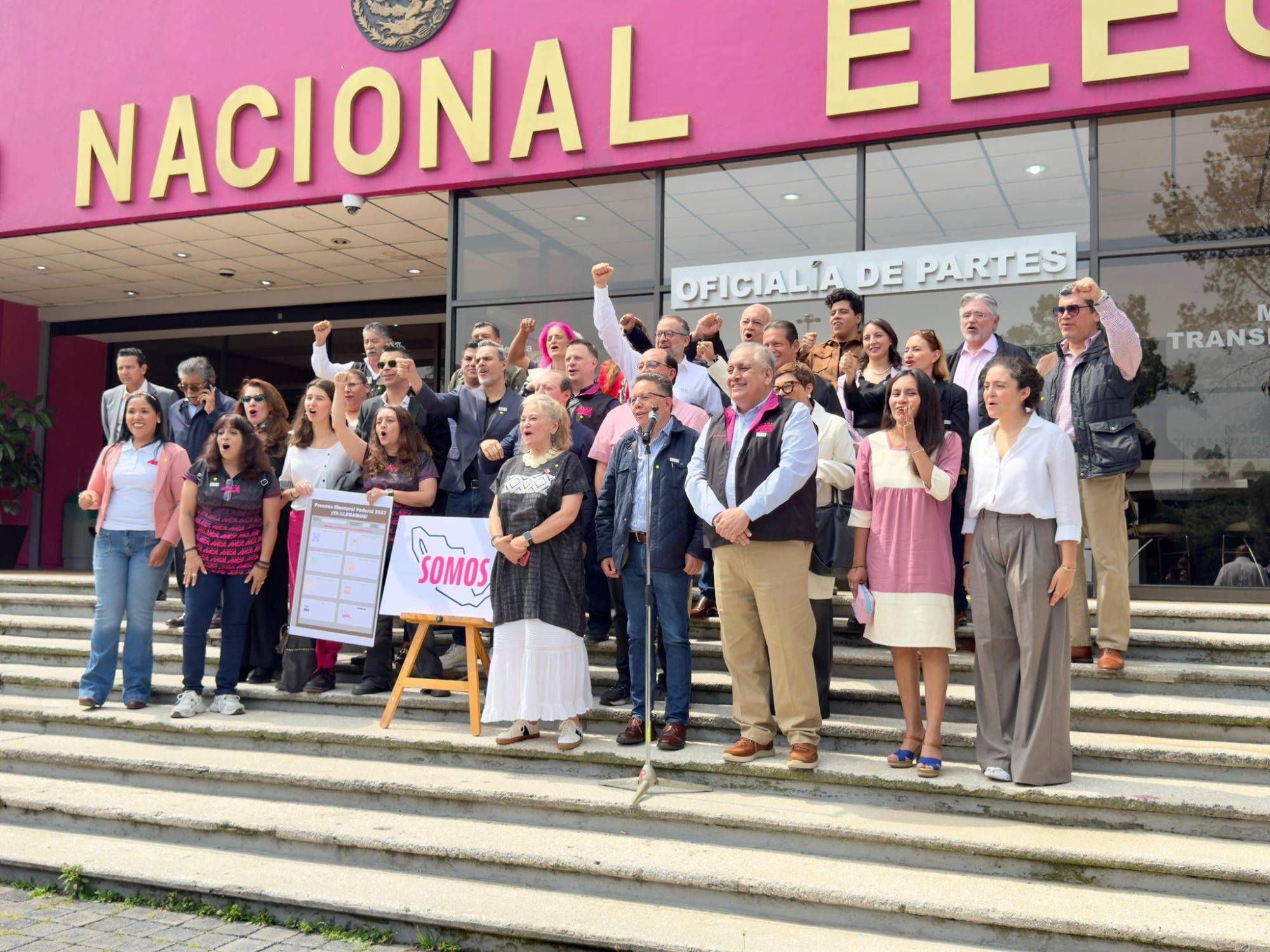$!‘SOMOS’, nuevo nombre que Somos México propone ante el INE tras fallo del TEPJF