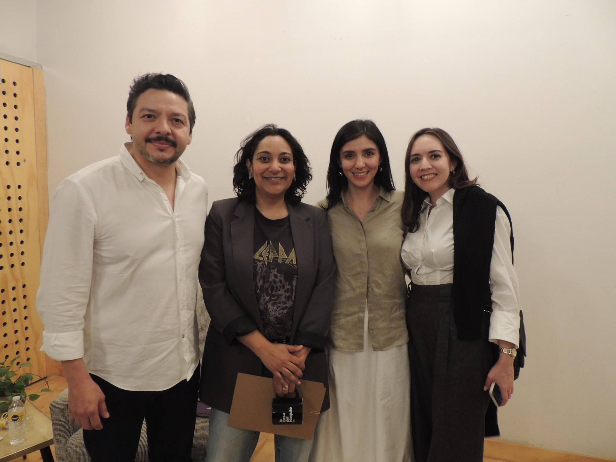 $!Adrián López, Carolina Hernández, Carmina Medina y Alejandra Larrondo.