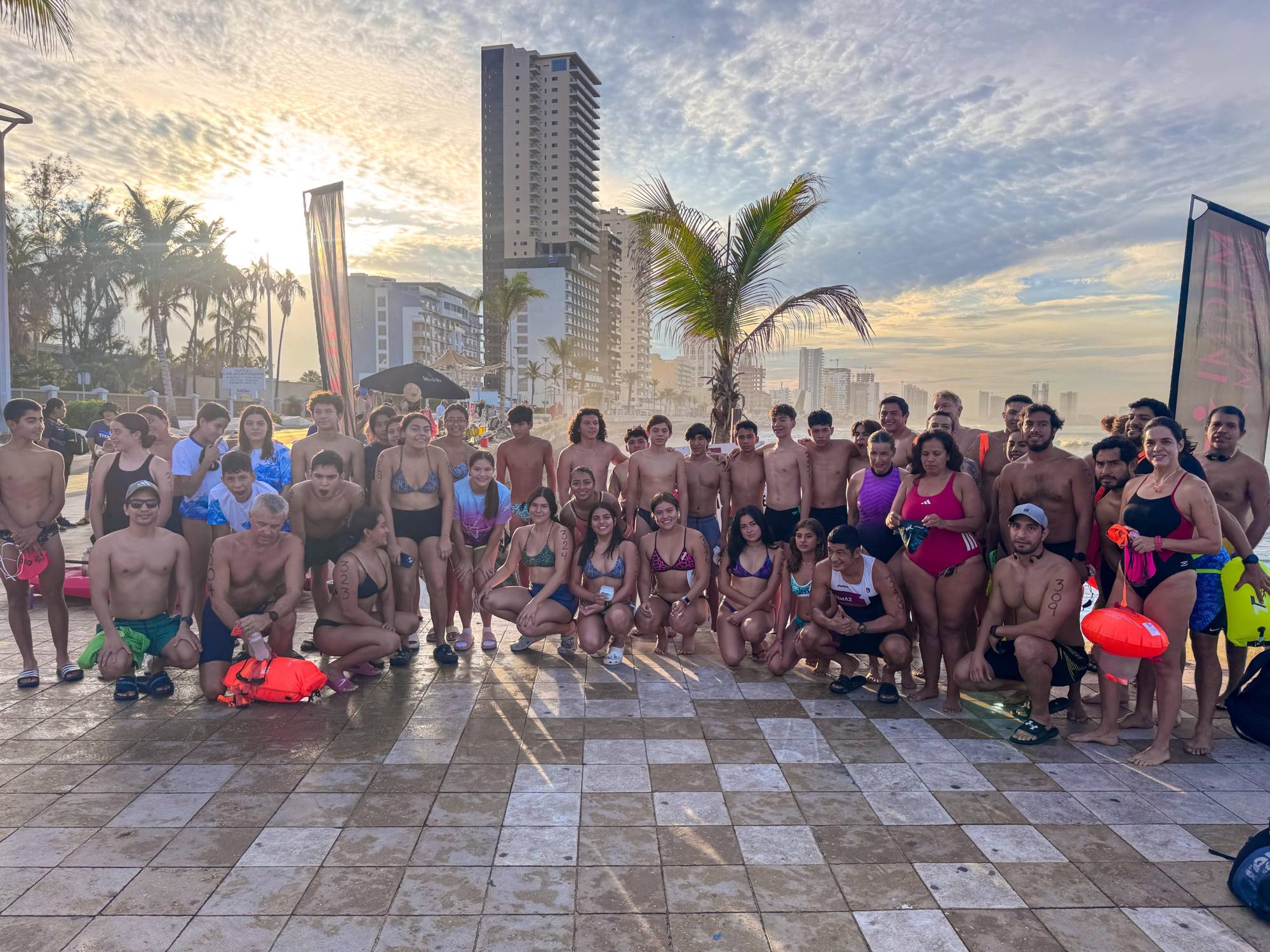 $!Llenan el mar con la Travesía por la Costa de Liga Imdem de Natación