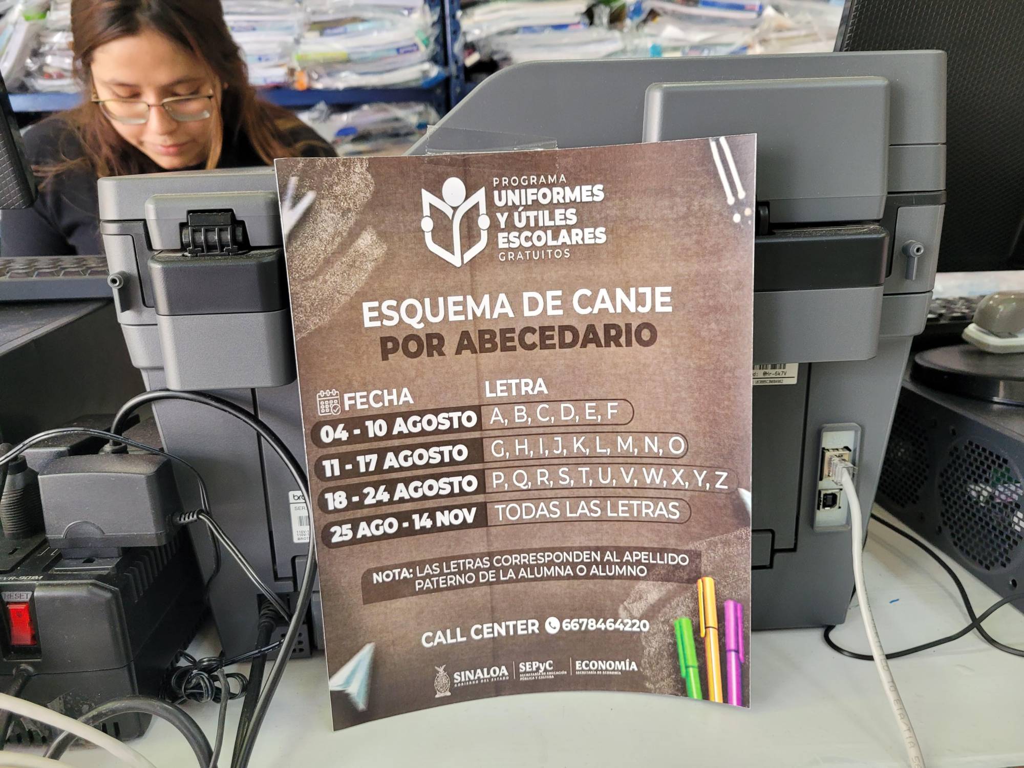 $!Canje de uniformes y útiles escolares en Culiacán con menos demanda que años anteriores