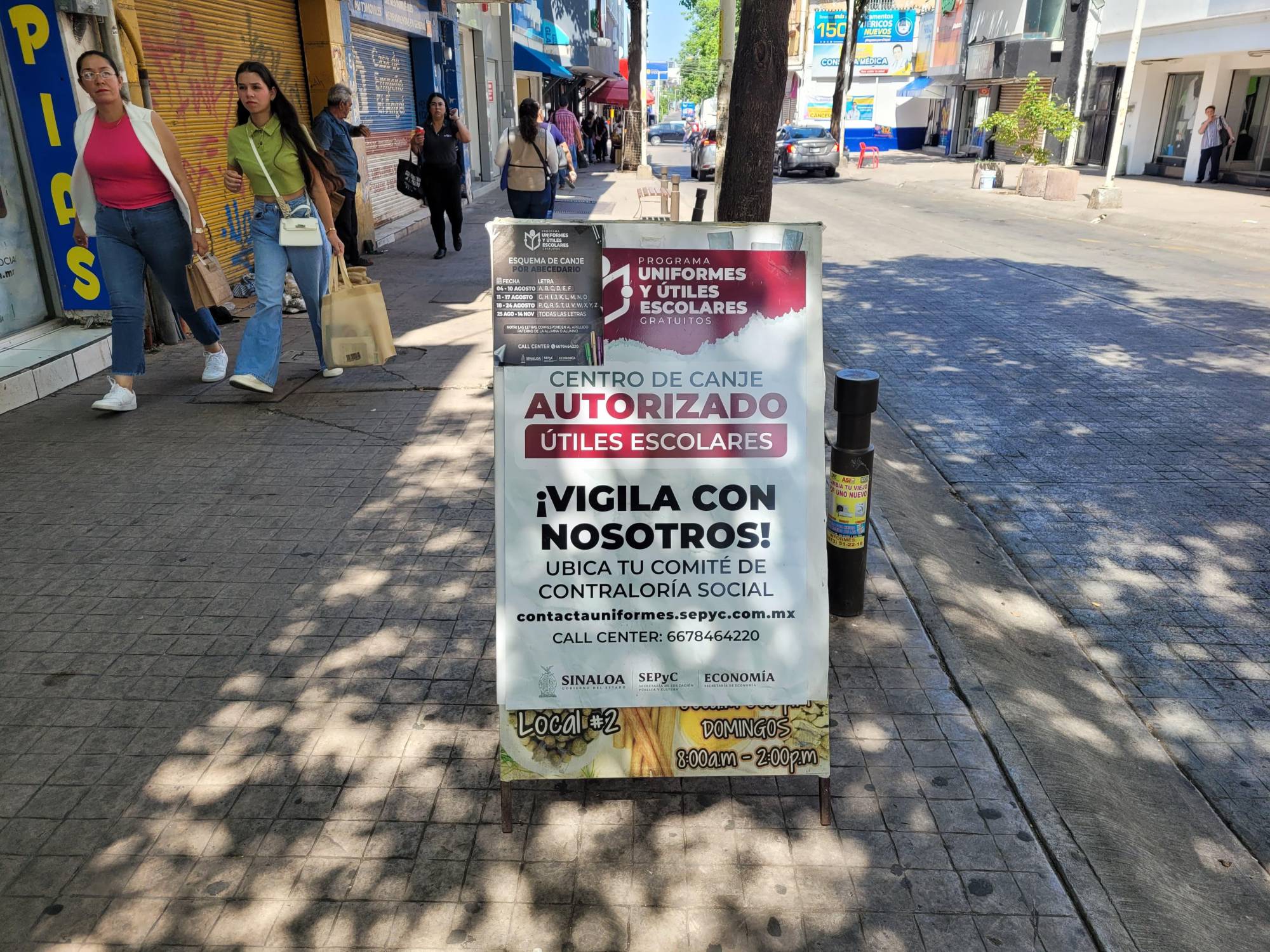 $!Canje de uniformes y útiles escolares en Culiacán con menos demanda que años anteriores