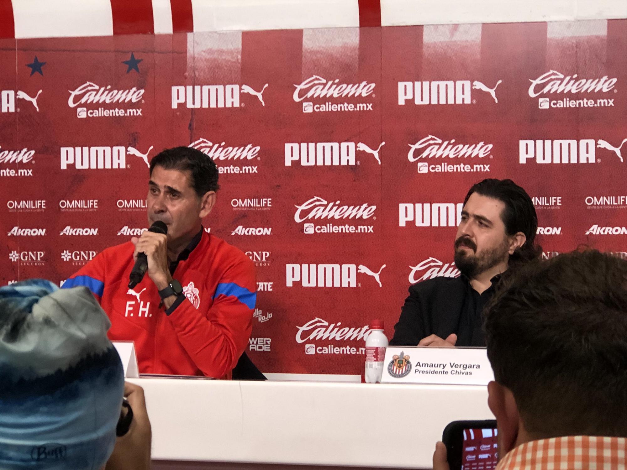 $!Fernando Hierro es presentado como director deportivo de Chivas