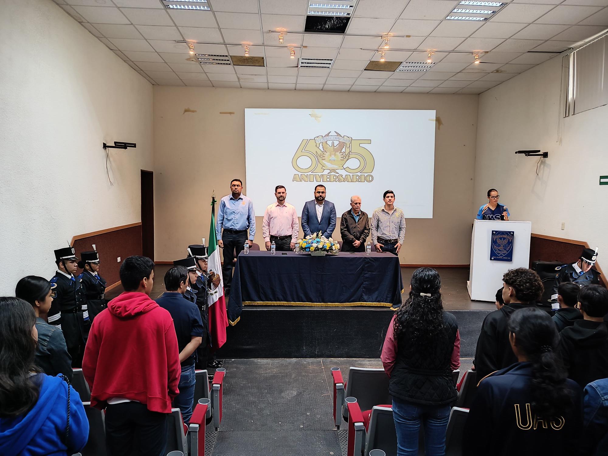 $!Celebra preparatoria Comandante Víctor Manuel Tirado López 65 años de su fundación