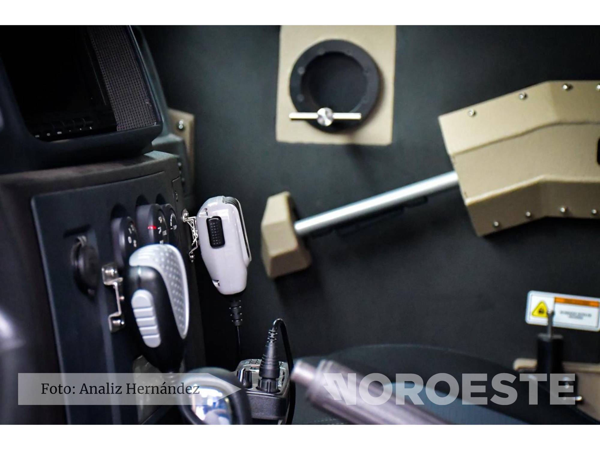 $!Ocelotl, el vehículo militar que recorre Culiacán