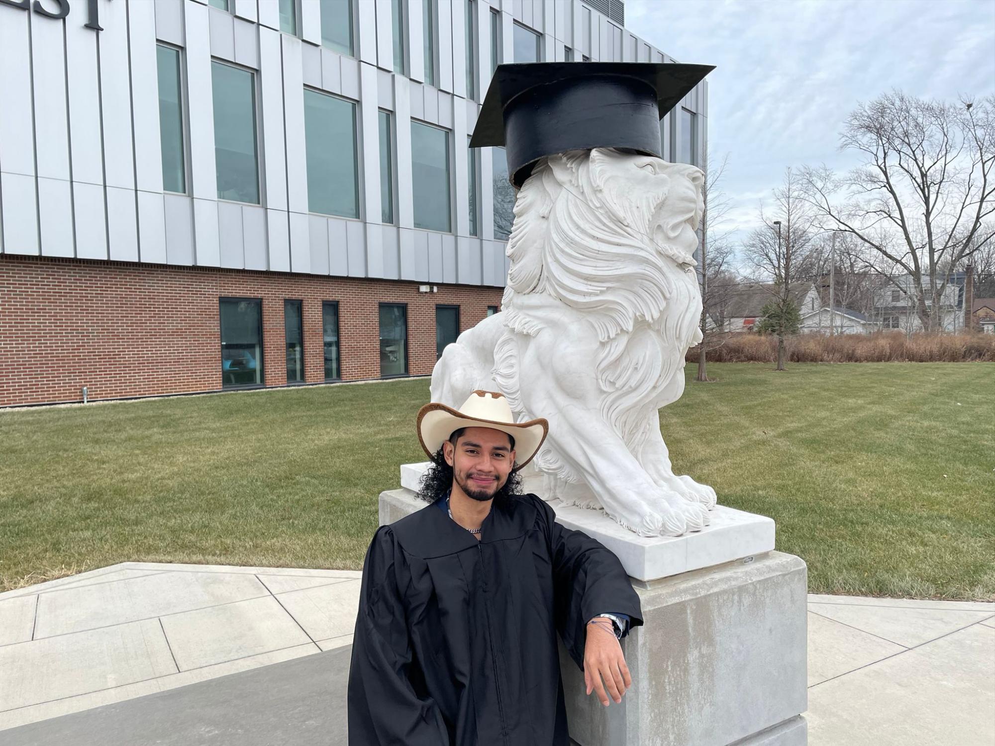 $!Eros Gabriel Ramírez Peña es ejemplo de determinación, talento y visión.