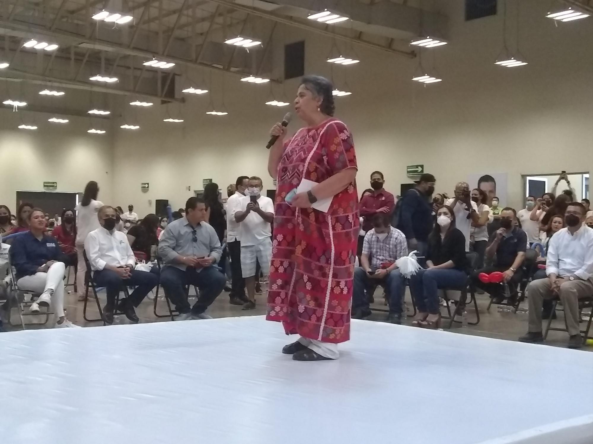 $!Beatriz Paredes ratifica su apoyo a Mario Zamora por la Gubernatura de Sinaloa