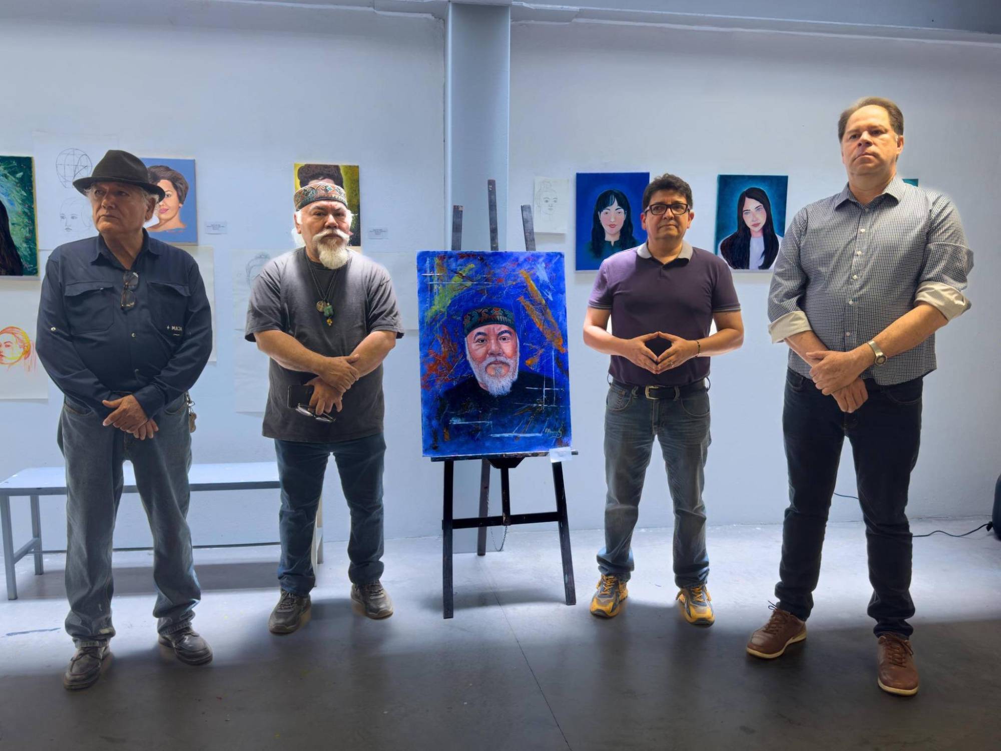 $!El taller es impartido por el artista plástico Juan Carlos Albarracín Mendoza.