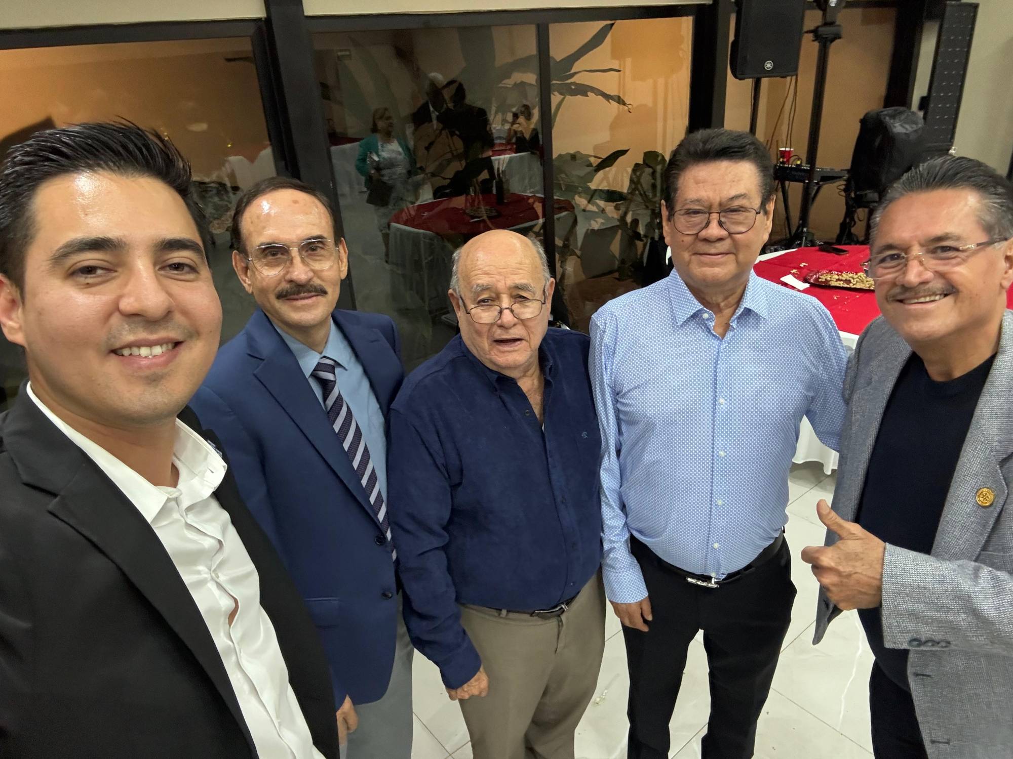 $!Fernando Souza, Alejandro Sandoval, Gilberto Flores, Jorge Monobe y Humberto Pérez.