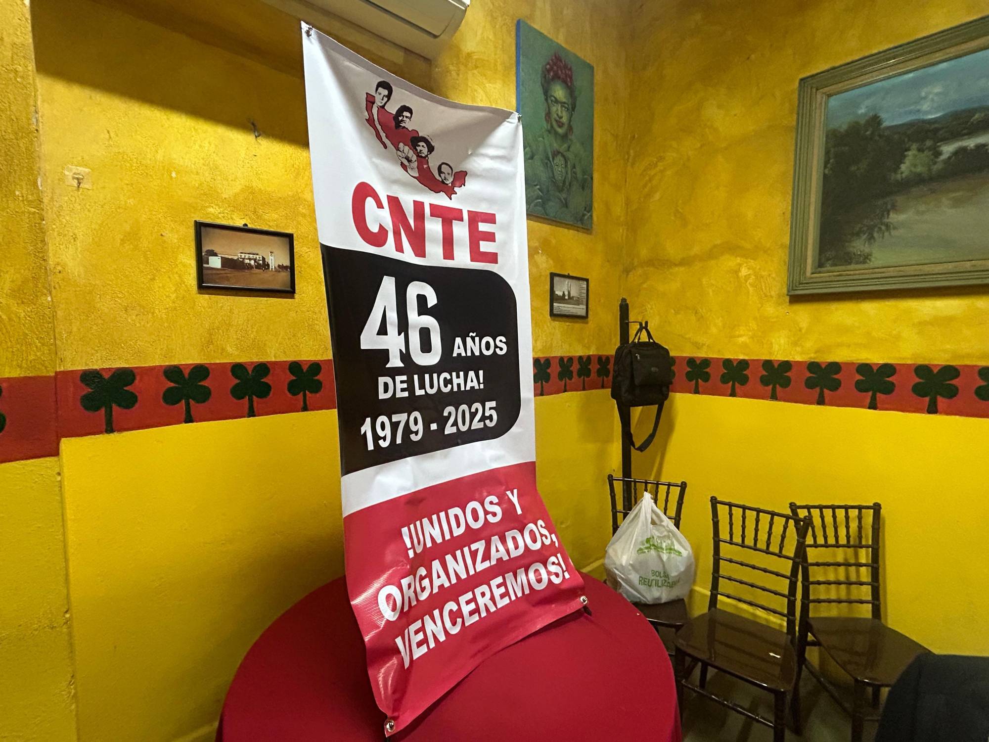 $!La Coordinadora Nacional de Trabajadores de la Educación conmemoró 46 años de lucha