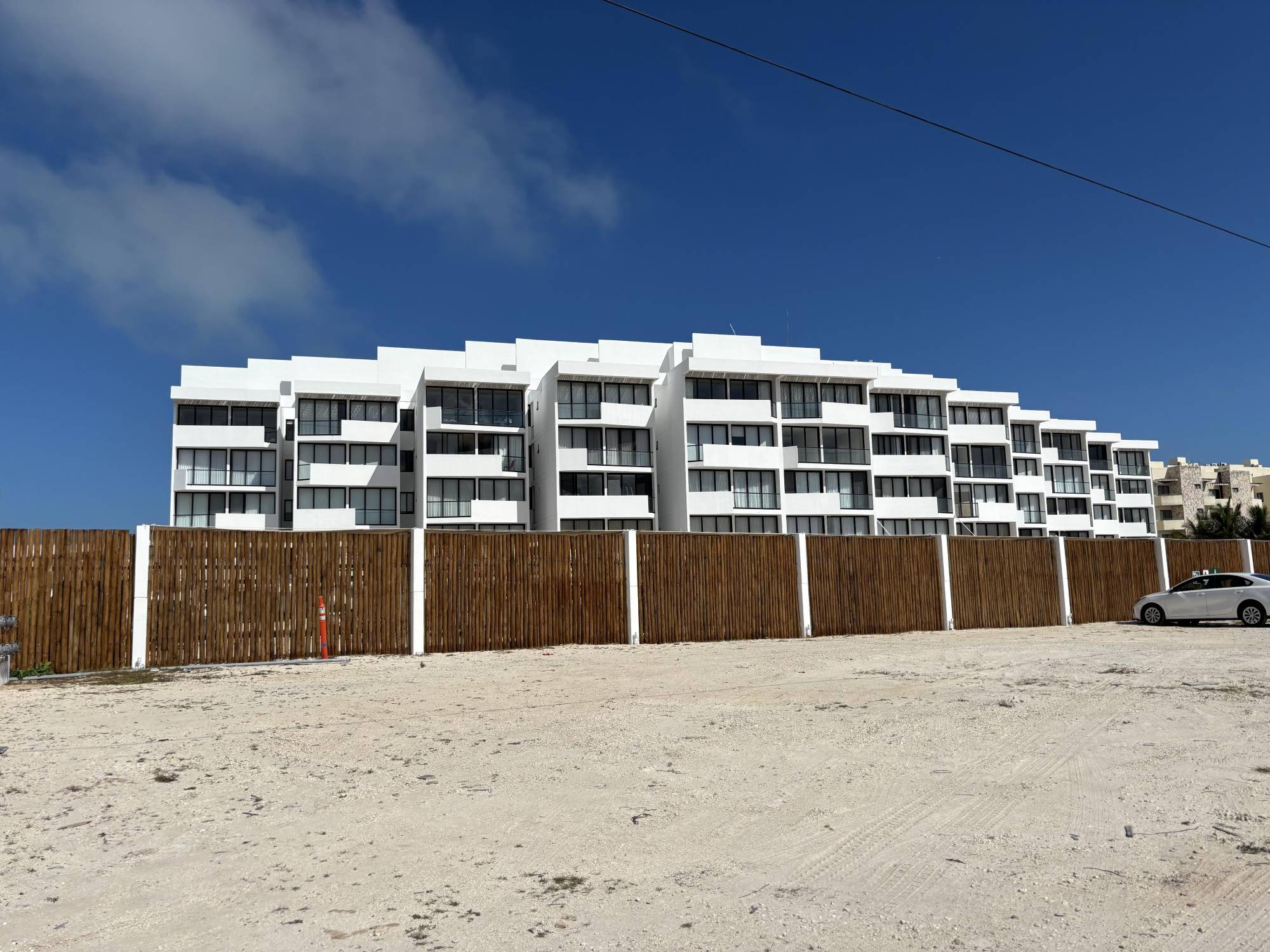 $!Cada vez son más evidentes las construcciones de mayor nivel en este tramo.