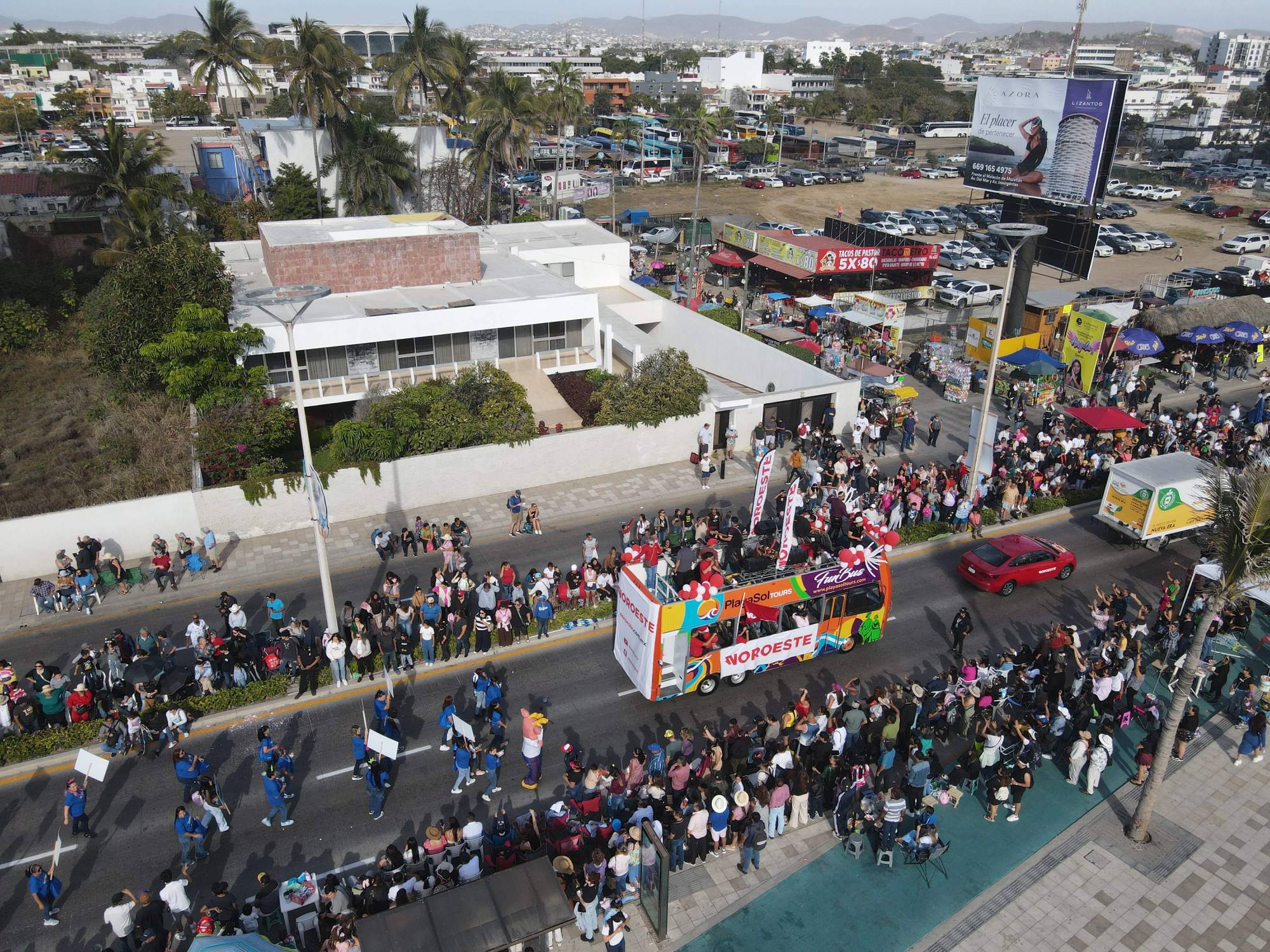$!Tiene Noroeste gran participación en el Carnaval de Mazatlán 2025