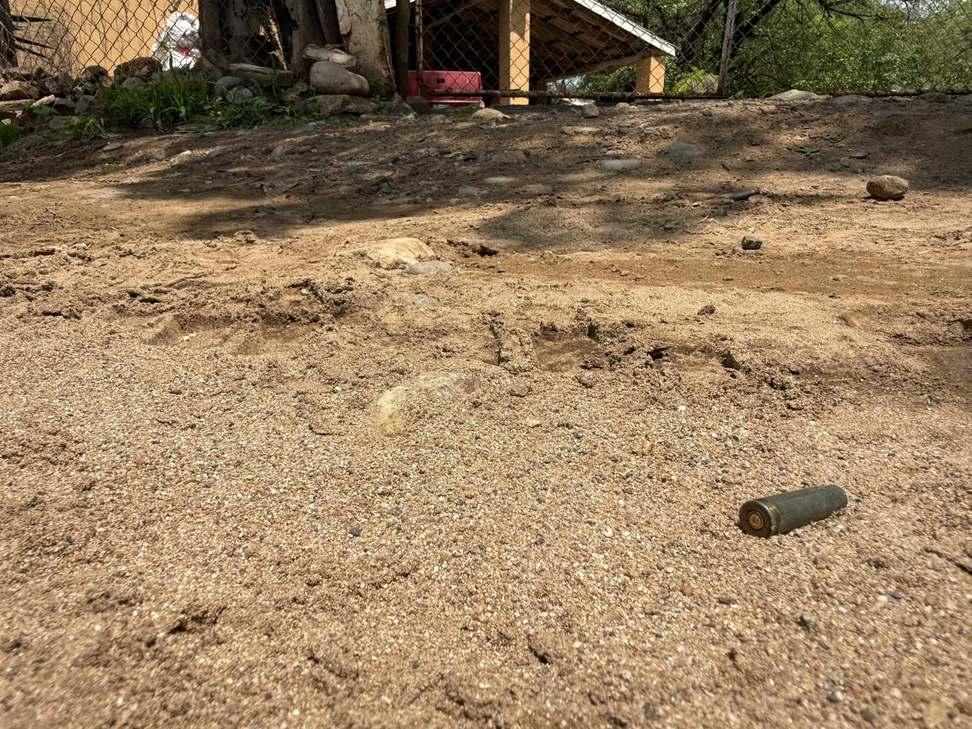 $!Enfrentamiento armado en El Pozo, Imala tras reporte de personas asesinadas