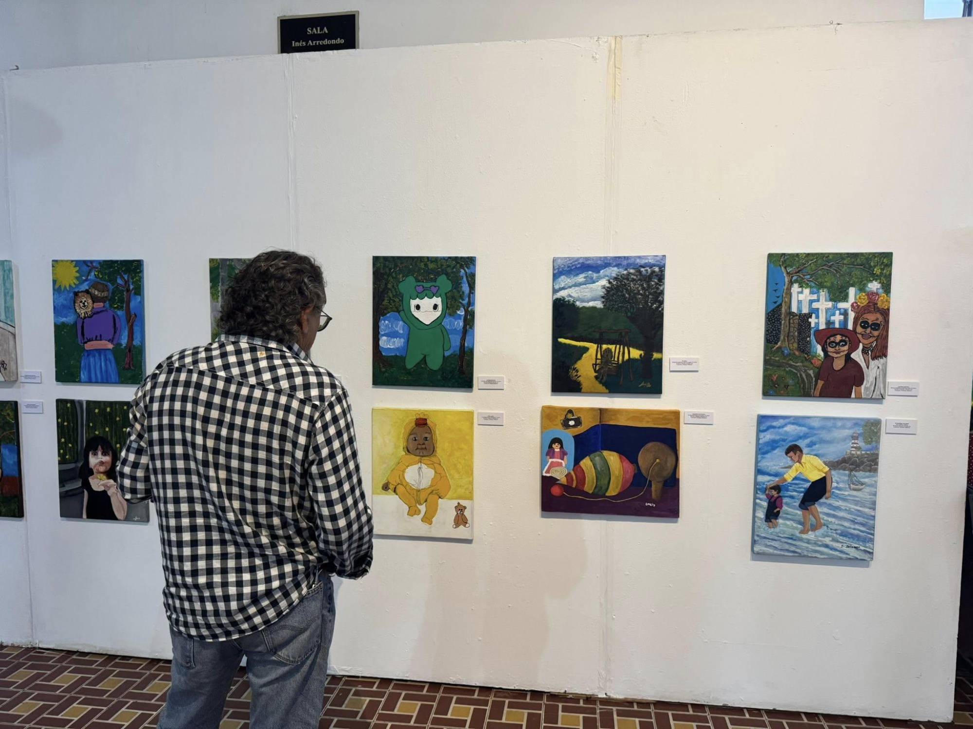 $!Algunas de las obras que se exhiben.