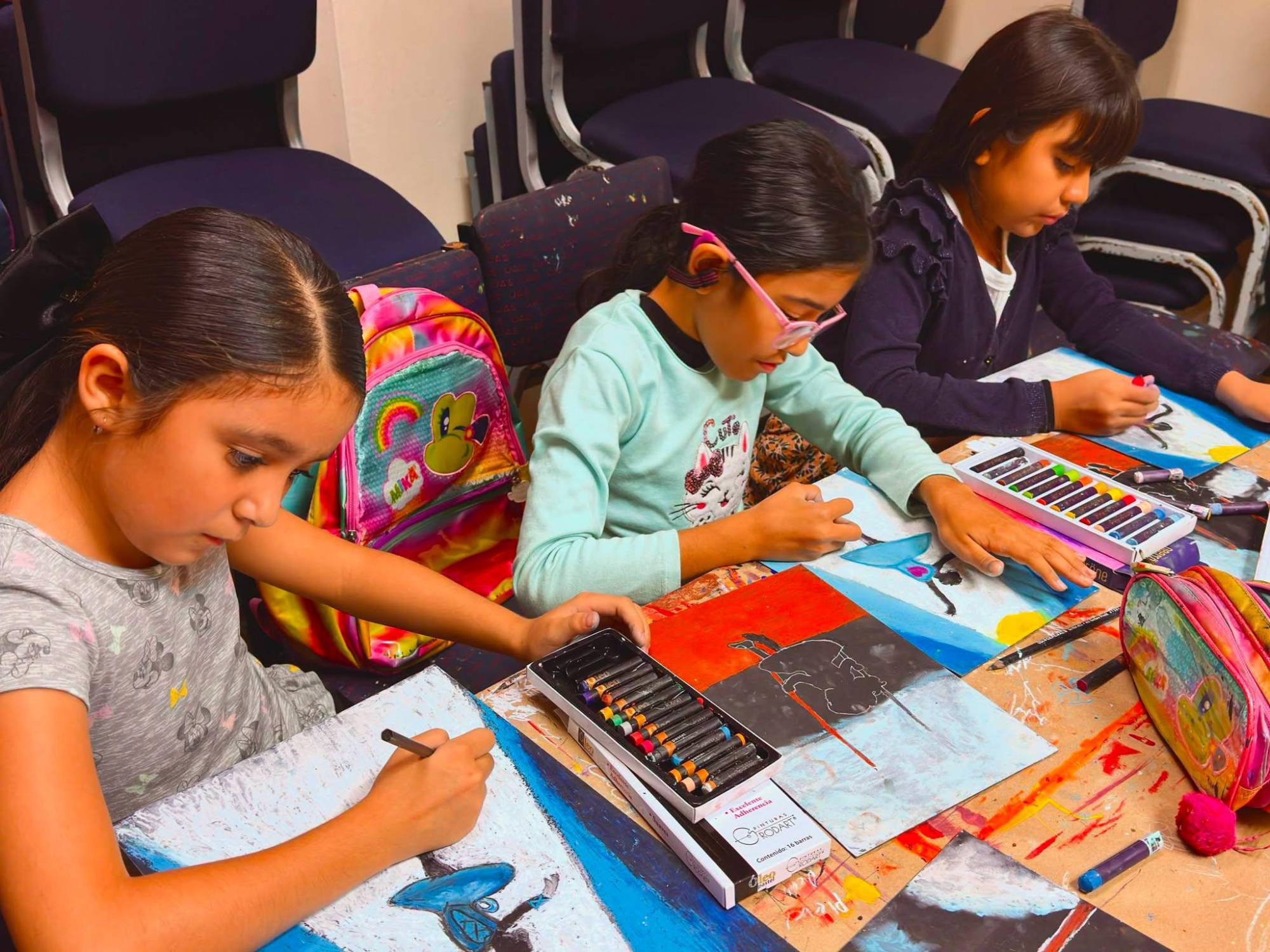 $!Este taller es un espacio en donde niñas y niños fomentan su creatividad, aprenderán técnicas de pintura.