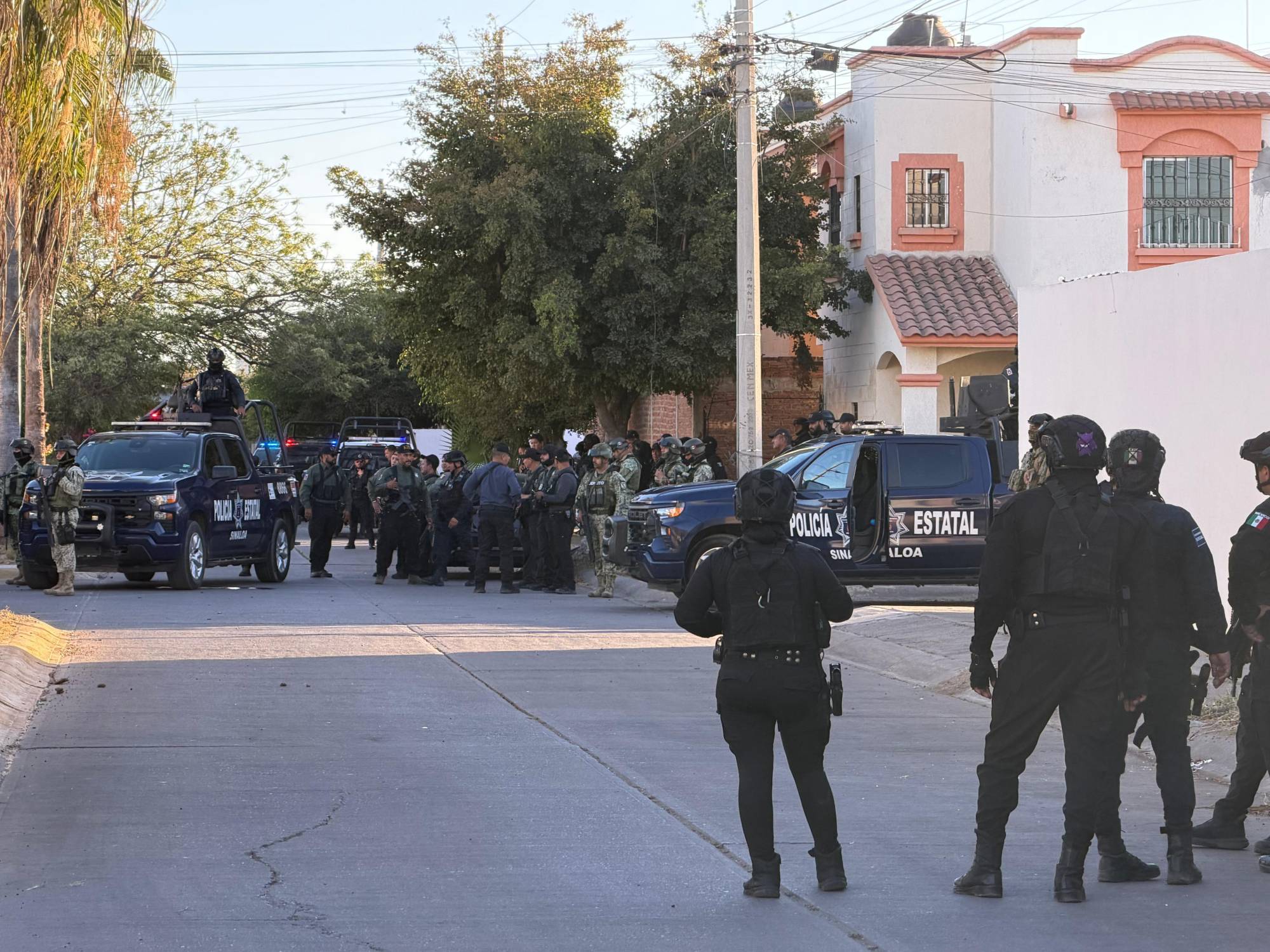 $!Disparan con armas largas casa en el fraccionamiento Villas del Rey en Mazatlán; no reportan lesionados