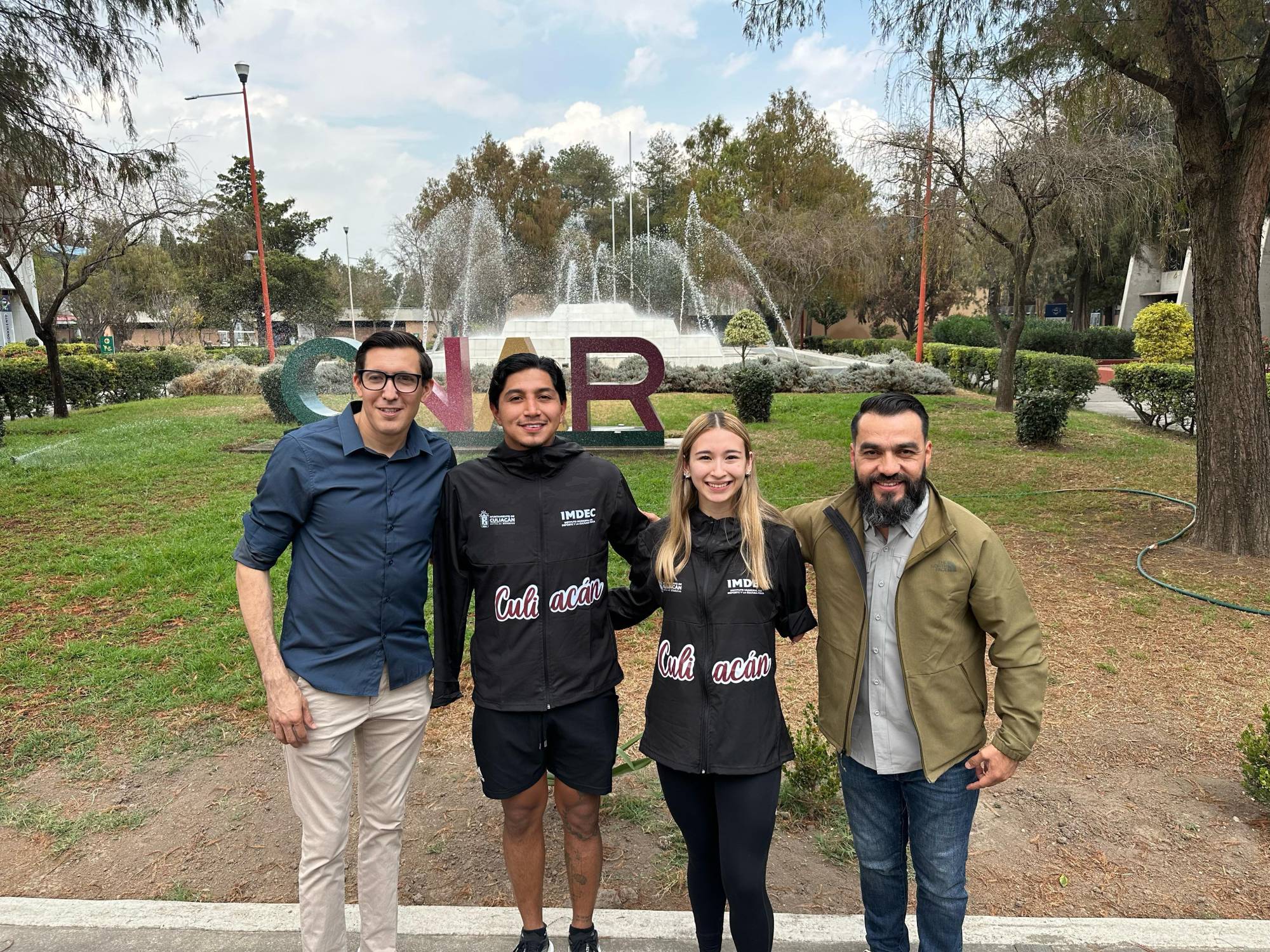 $!Director del deporte de Culiacán se reúne con Rommel Pacheco, titular de la Conade