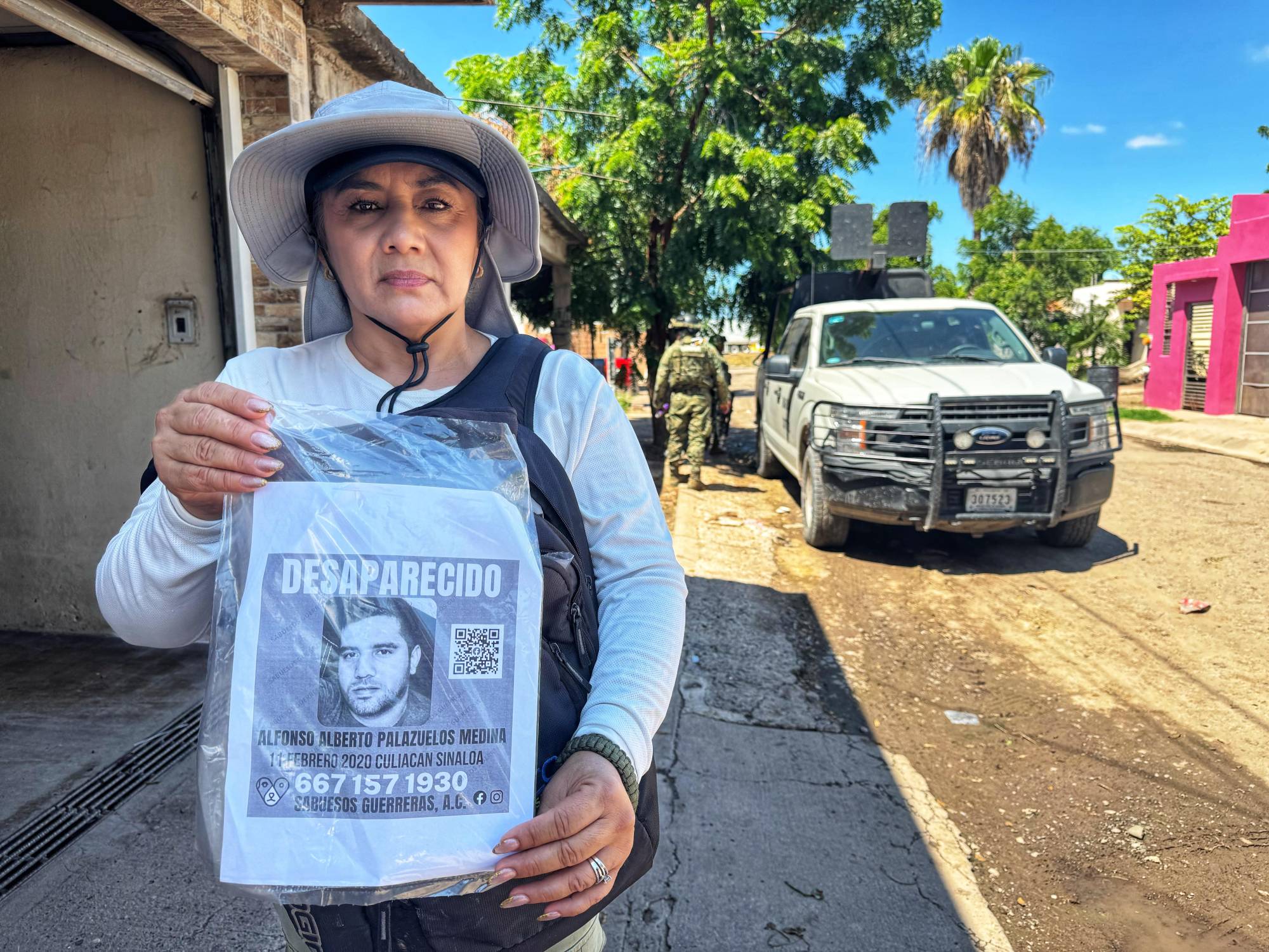$!Una madre buscadora, como las cientos o miles que hay en Sinaloa.
