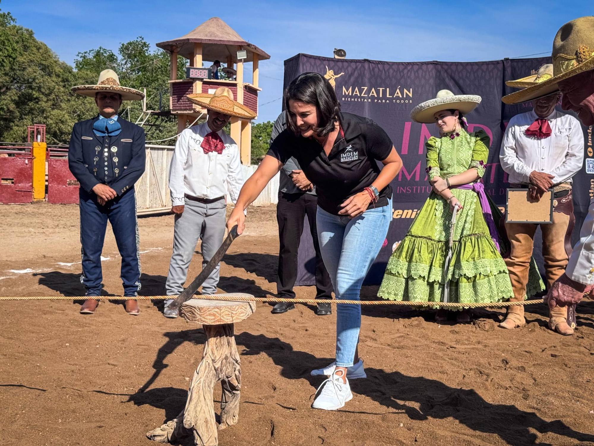 $!¡Vive la tradición charra en Mazatlán!