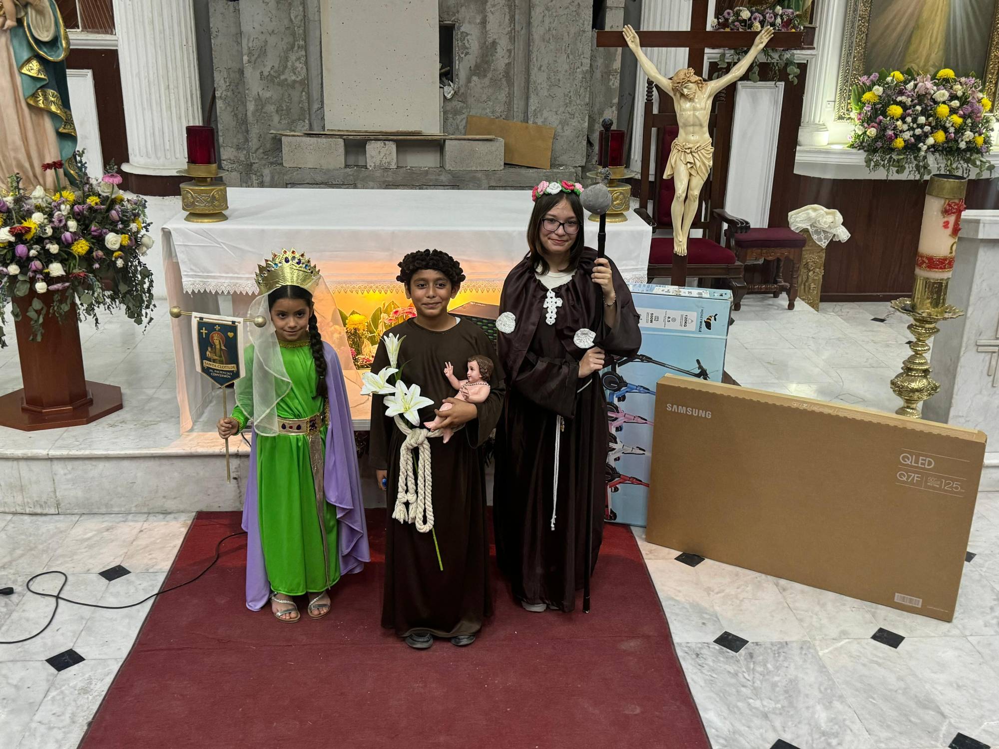 $!Parroquia María del Mar promueve valores cristianos con la tercera edición de ‘Vístete de un Santo’