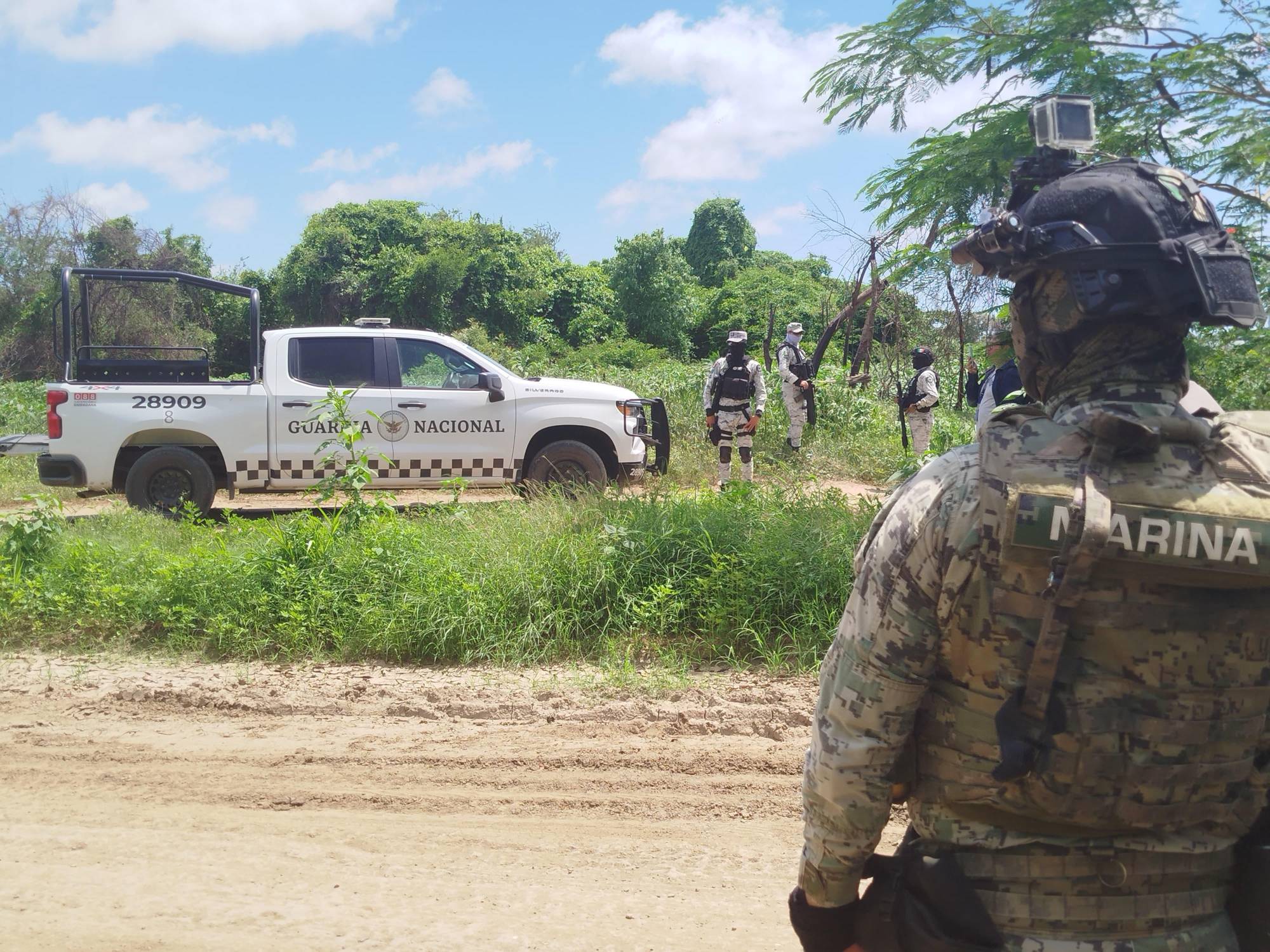 $!Hallan cuerpo carbonizado en camino de terracería cerca del Ejido El Venadillo