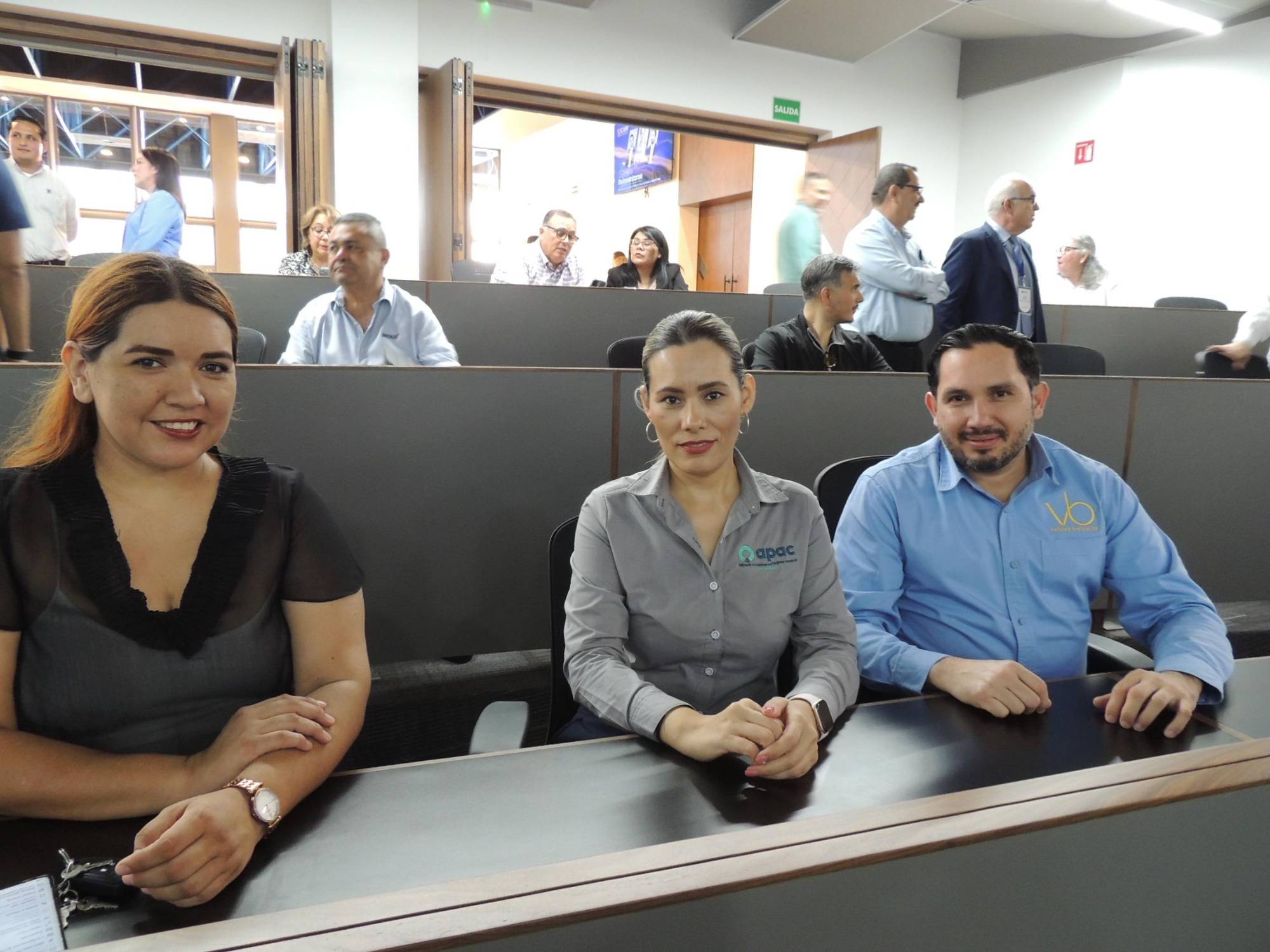 $!Wendy Camacho, Obdulia Luque y Gabriel Valdez.