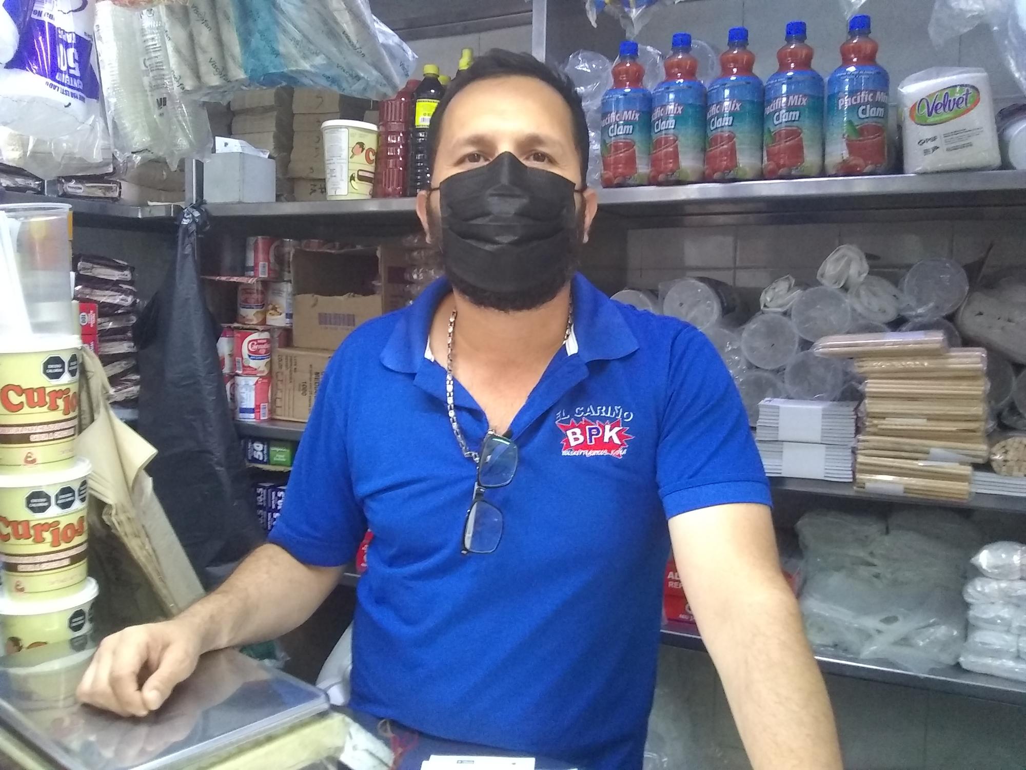 $!Manuel Francisco Palomera, secretario general del Mercado Garmendia.