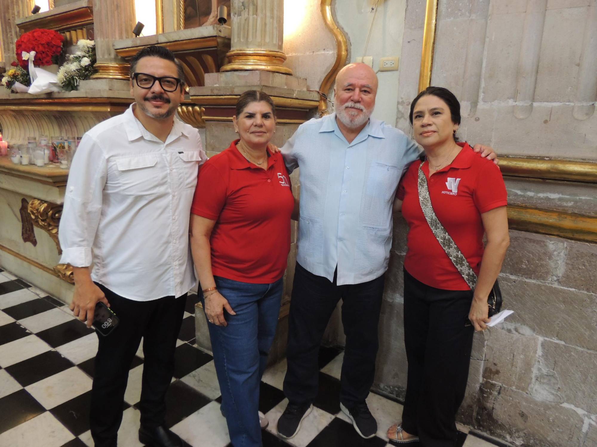 $!Adrián Ortiz, María de Jesús Urías, Manuel Clouthier y Guillermina García.