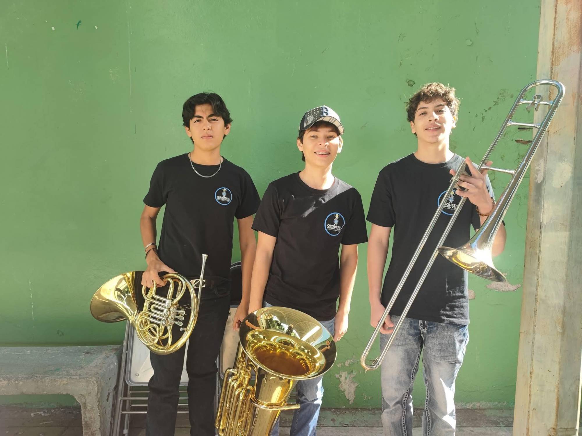 $!Jesús Carlos y su viaje de 12 años como alumno fundador de la Orquesta Sinfónica Infantil y Juvenil Raíces de Plata de El Rosario