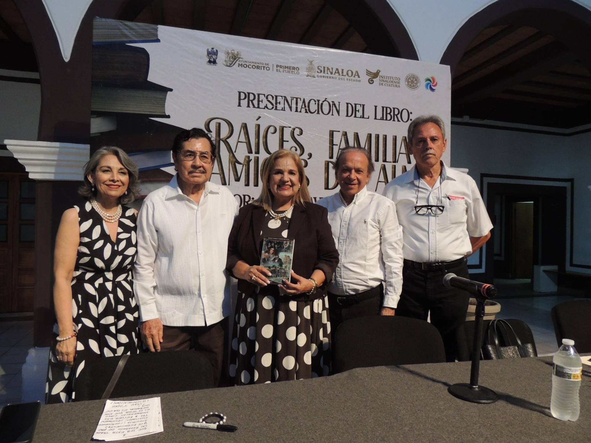 $!Lilia Gil, David Rubio, Olga Judith Peña, Rubén Elías Gil y Víctor Manuel López.