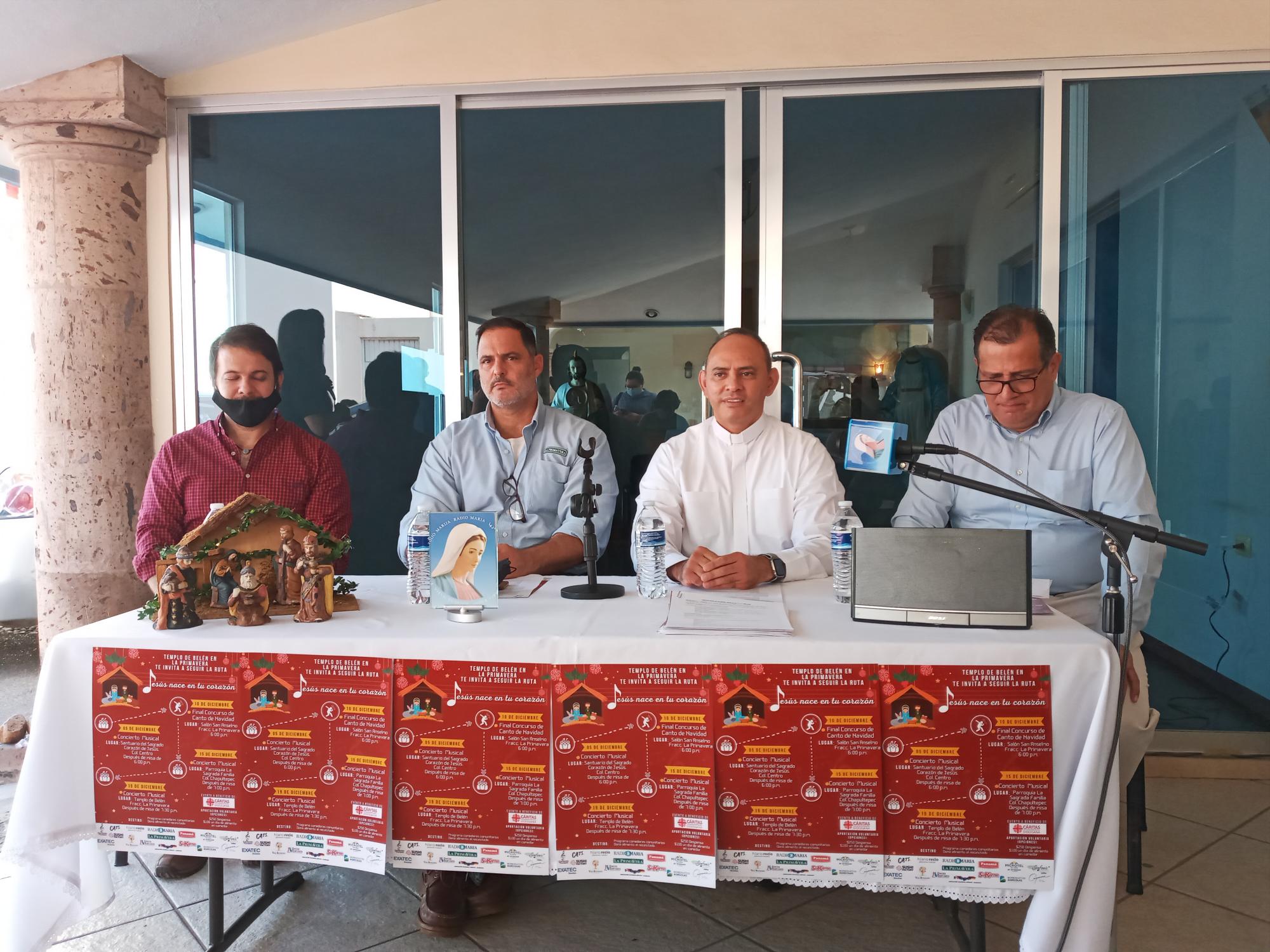 $!Invita el Templo de Belén, de La Primavera, a disfrutar de la Ruta de Navidad en Culiacán