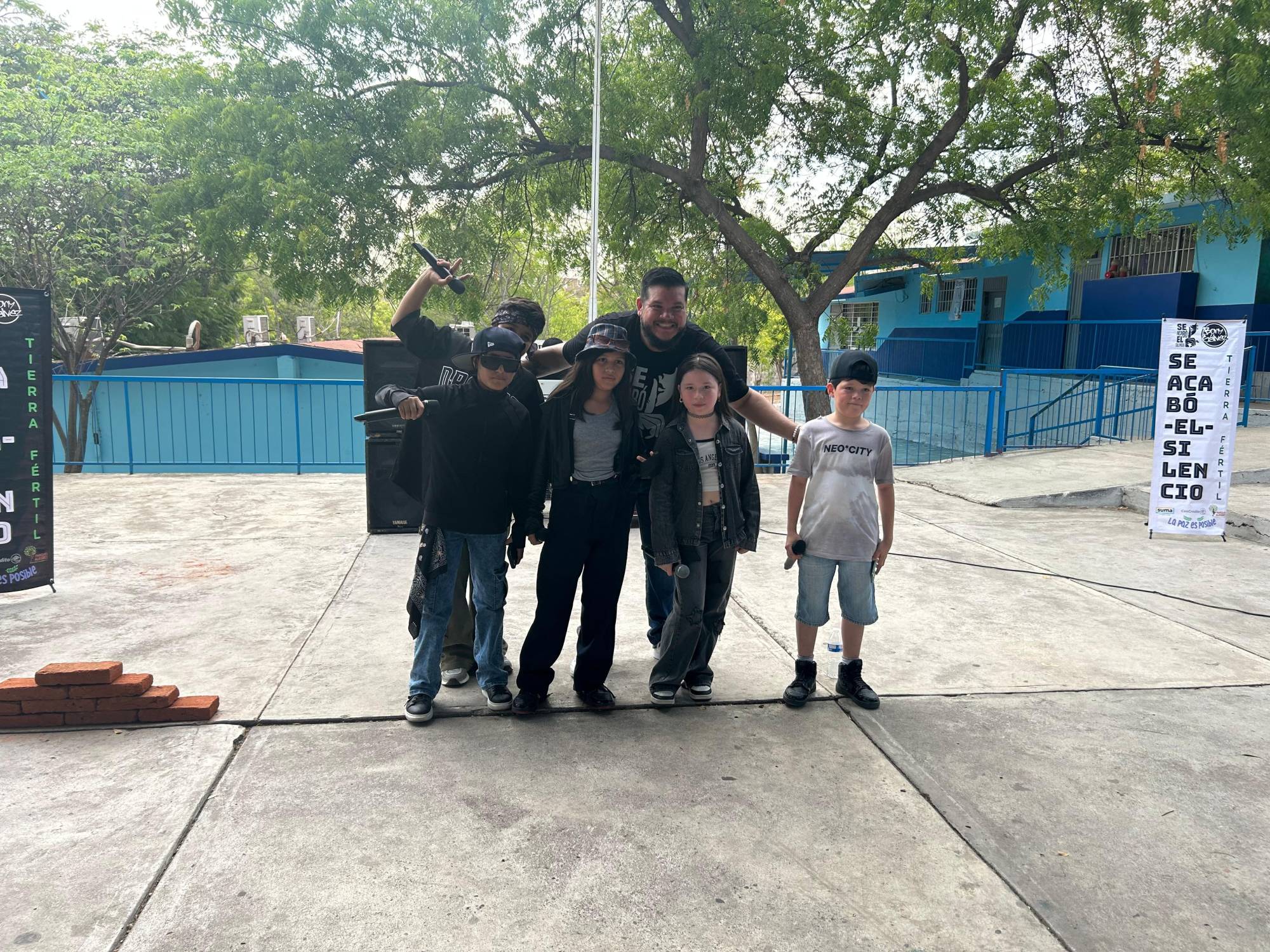 $!Estudiantes de primaria fomentan la paz al ritmo de hip-hop, en Culiacán